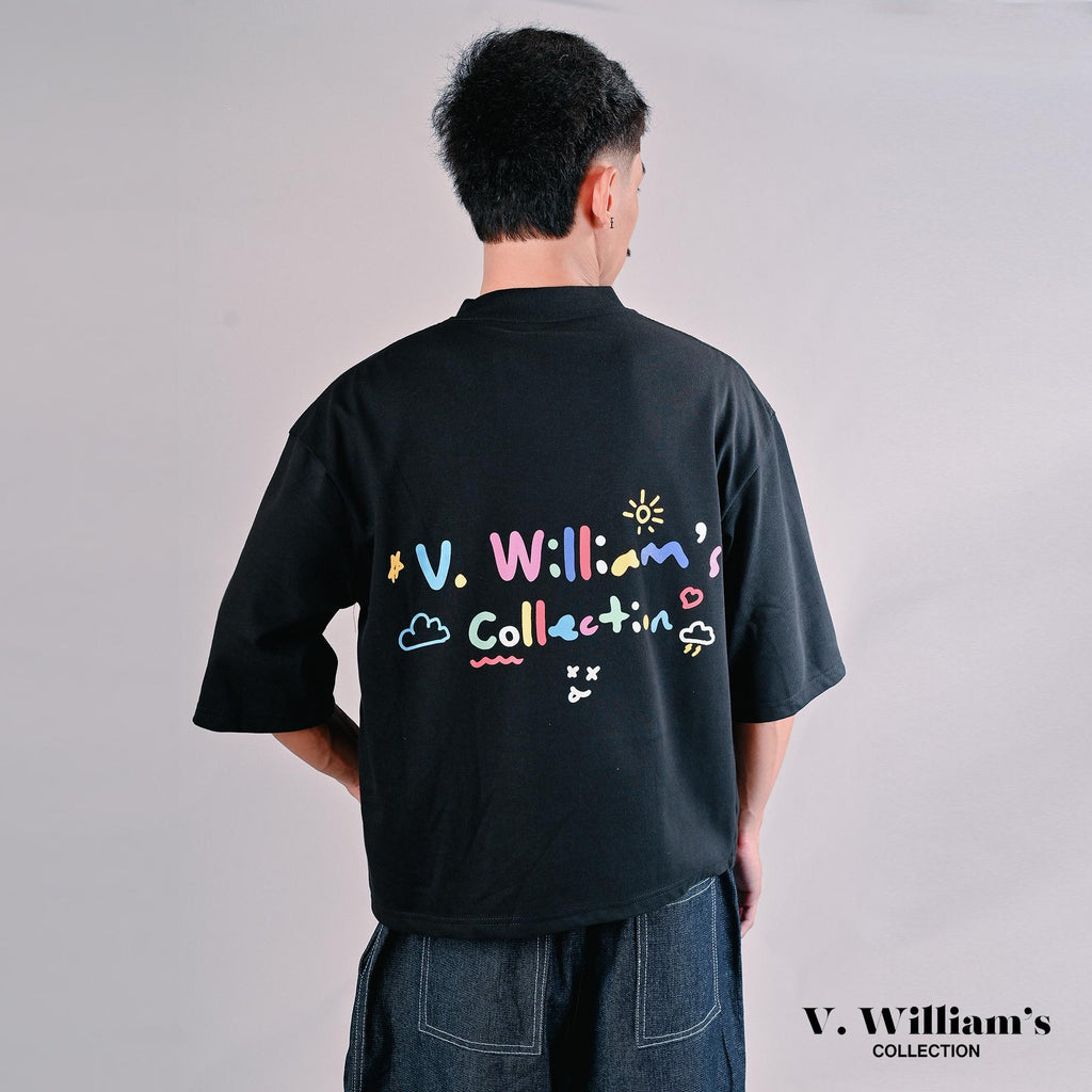 V. William's Crayon Cropped T-Shirt