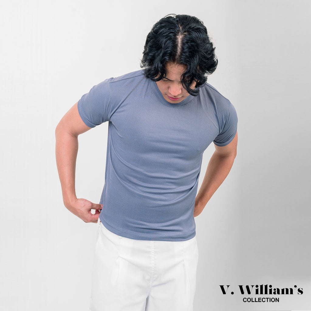 V. William's Premium Ribbed Tee