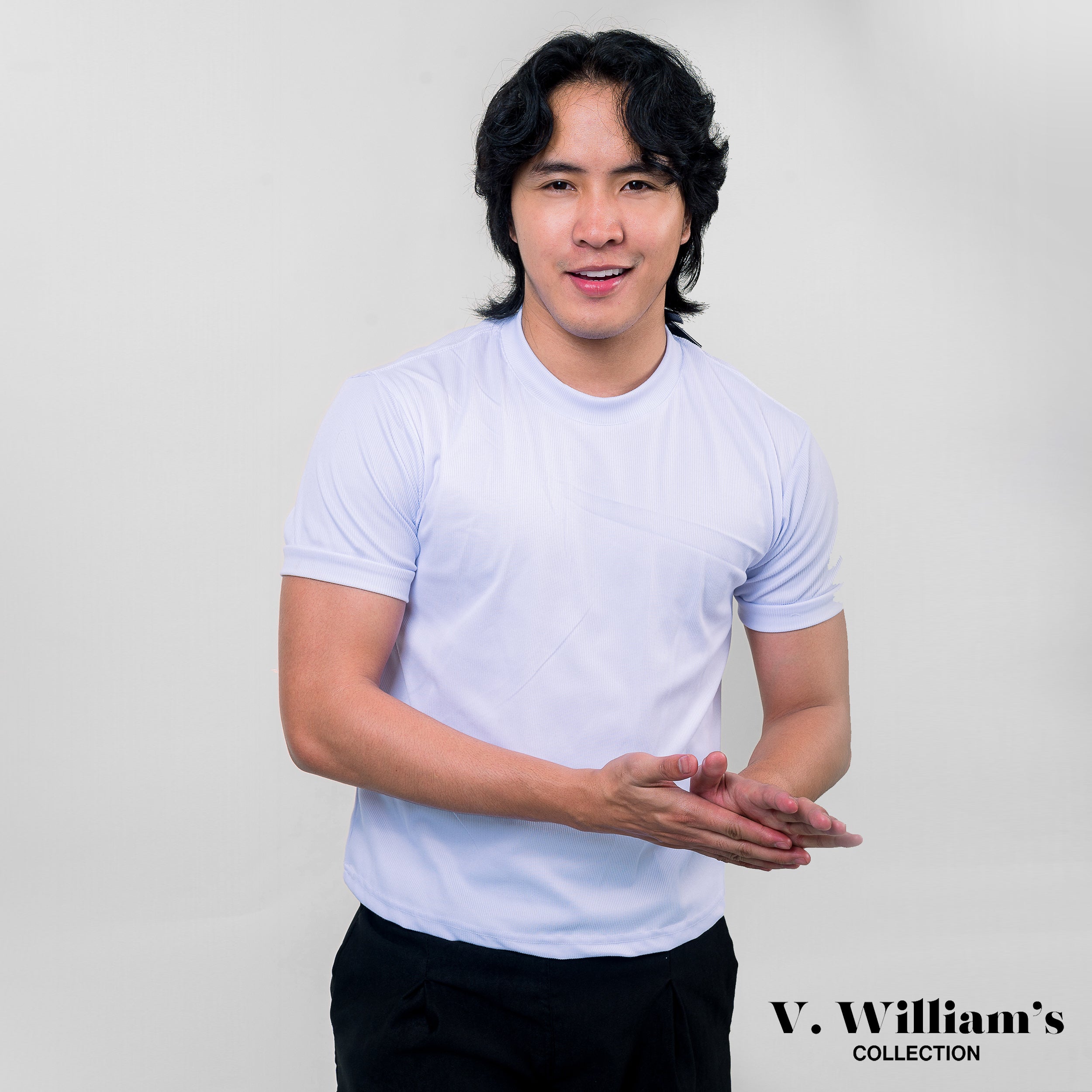 V. William's Premium Ribbed Tee