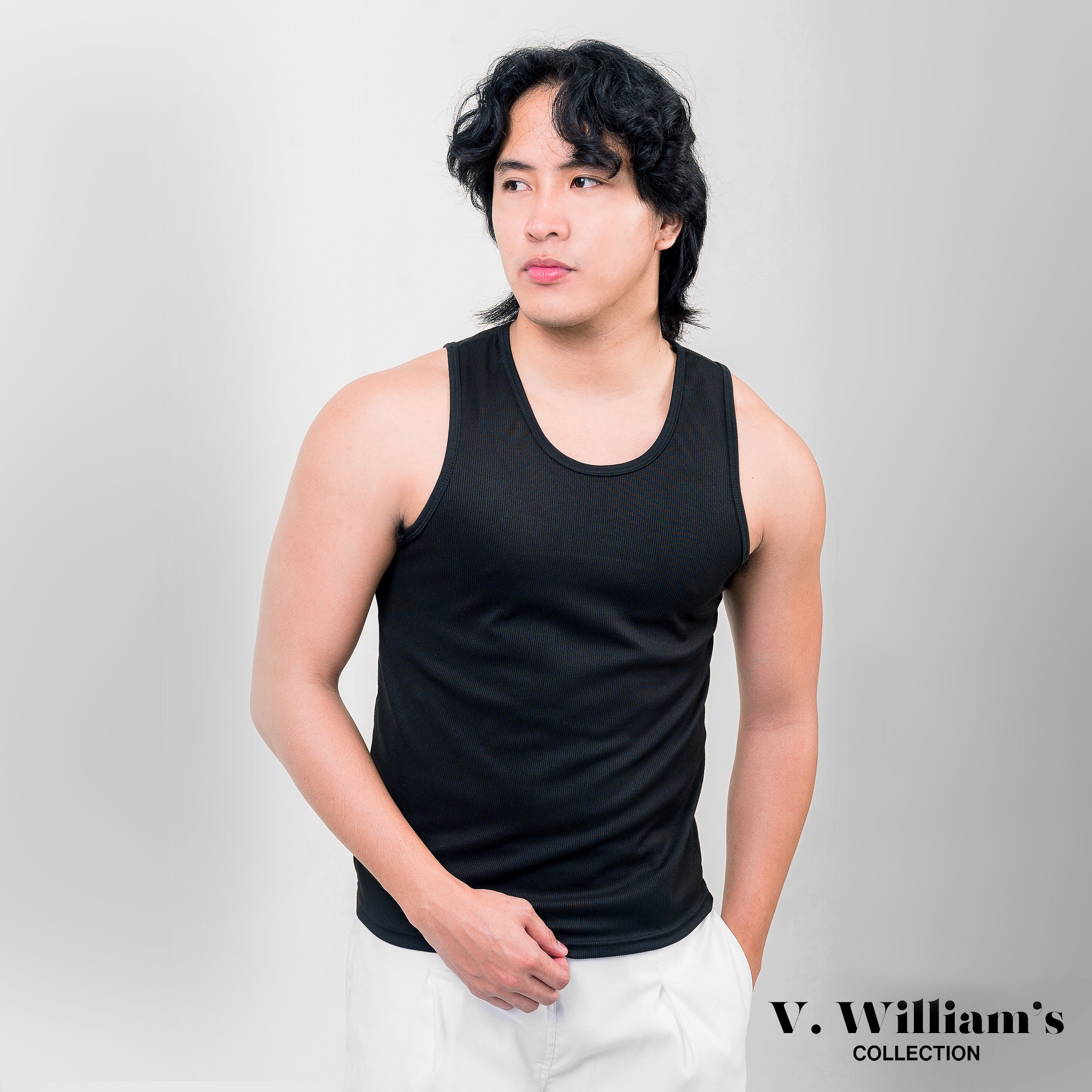V. William's Premium Ribbed Sando