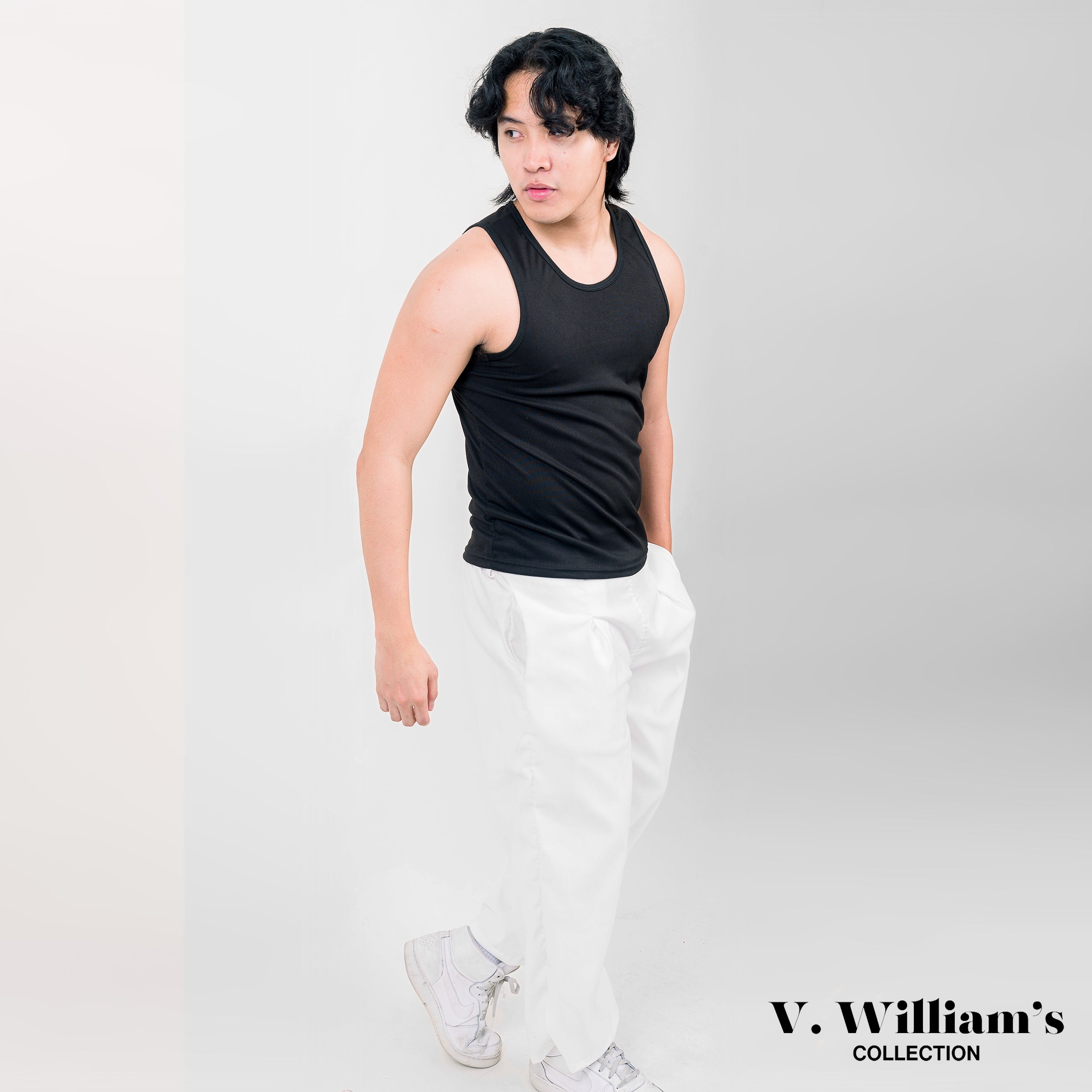 V. William's Premium Ribbed Sando