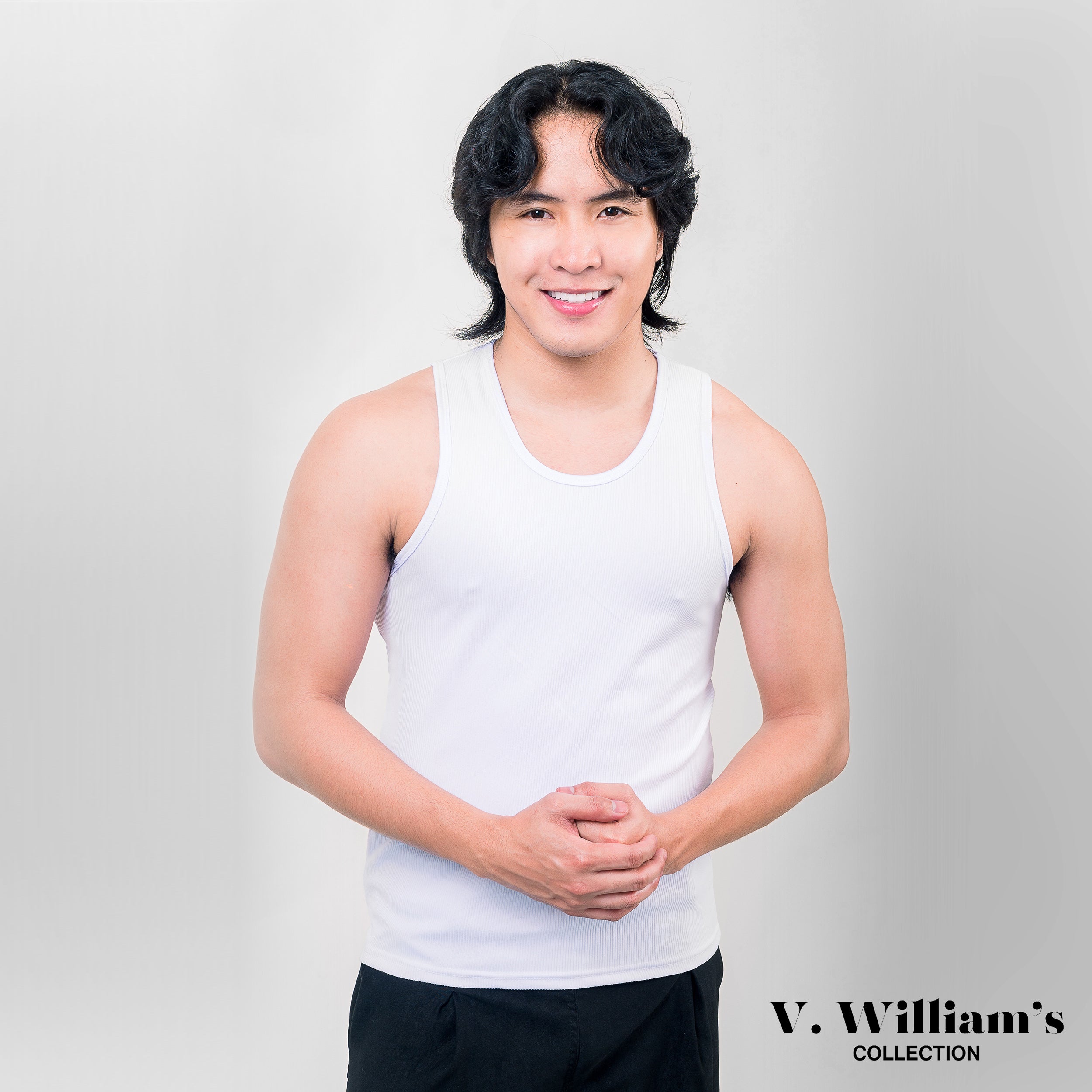 V. William's Premium Ribbed Sando