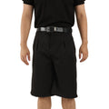 V. William's Cotton Twill Pleated Shorts