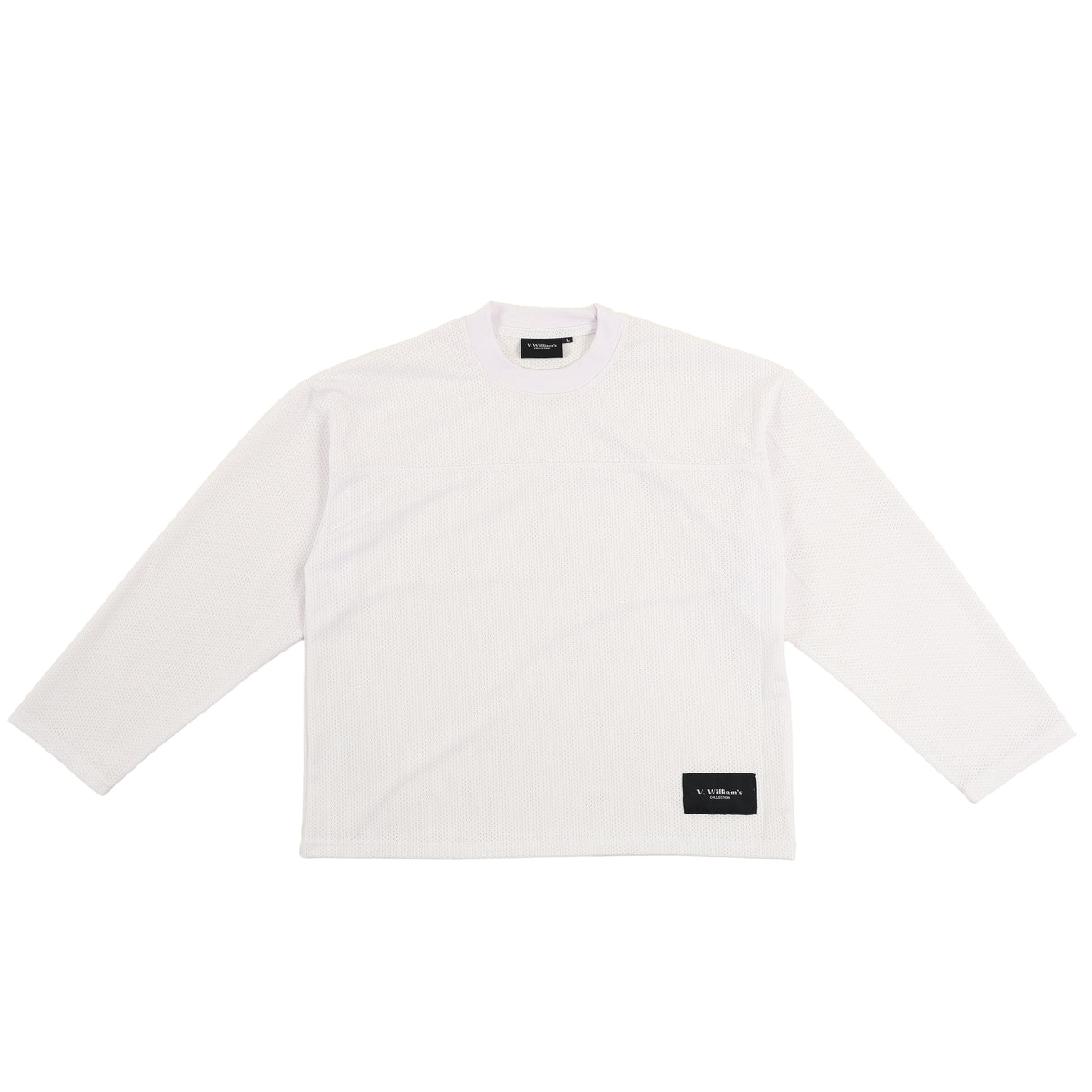 V. William's Mesh Boxy Cropped Longsleeve Jersey