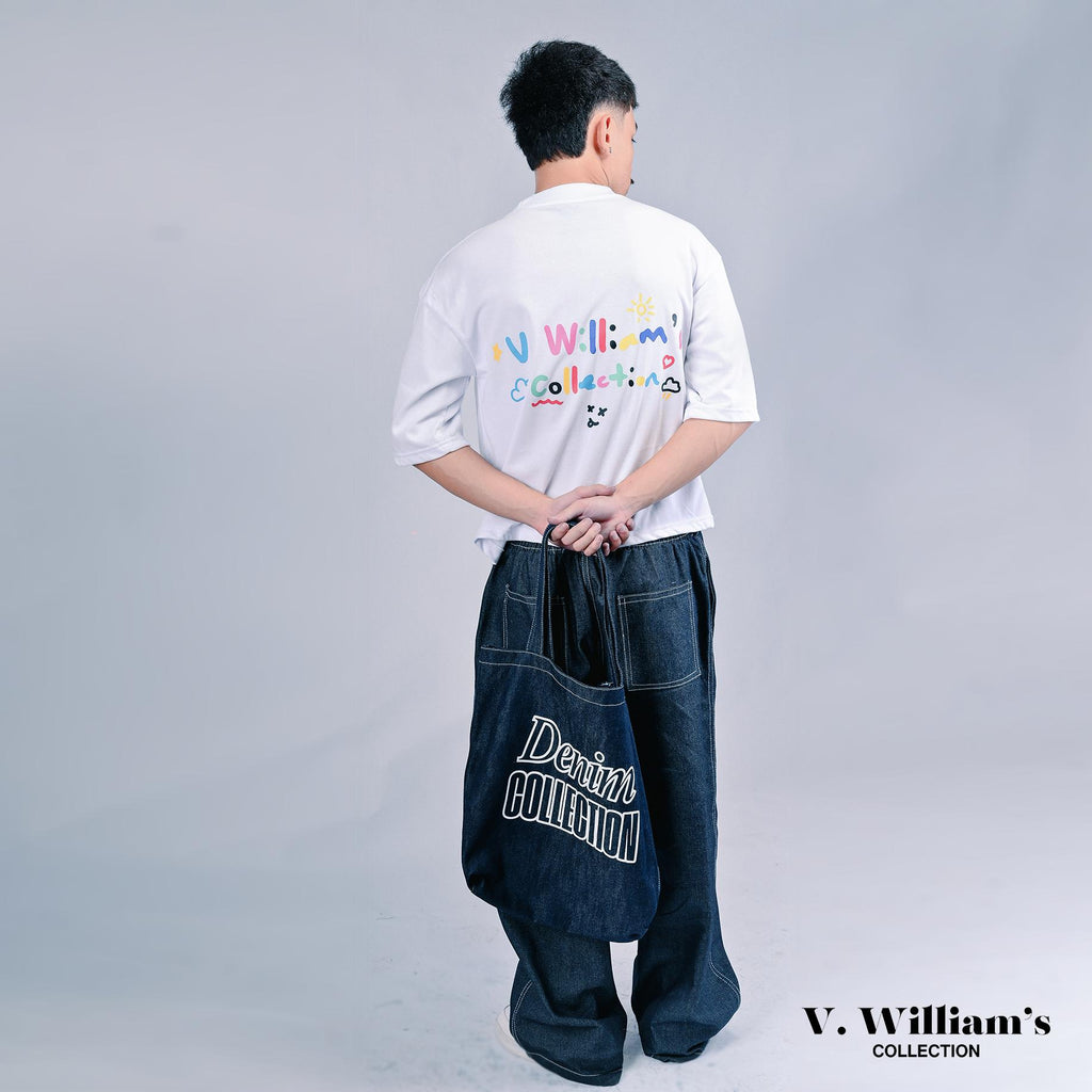 V. William's Crayon Cropped T-Shirt