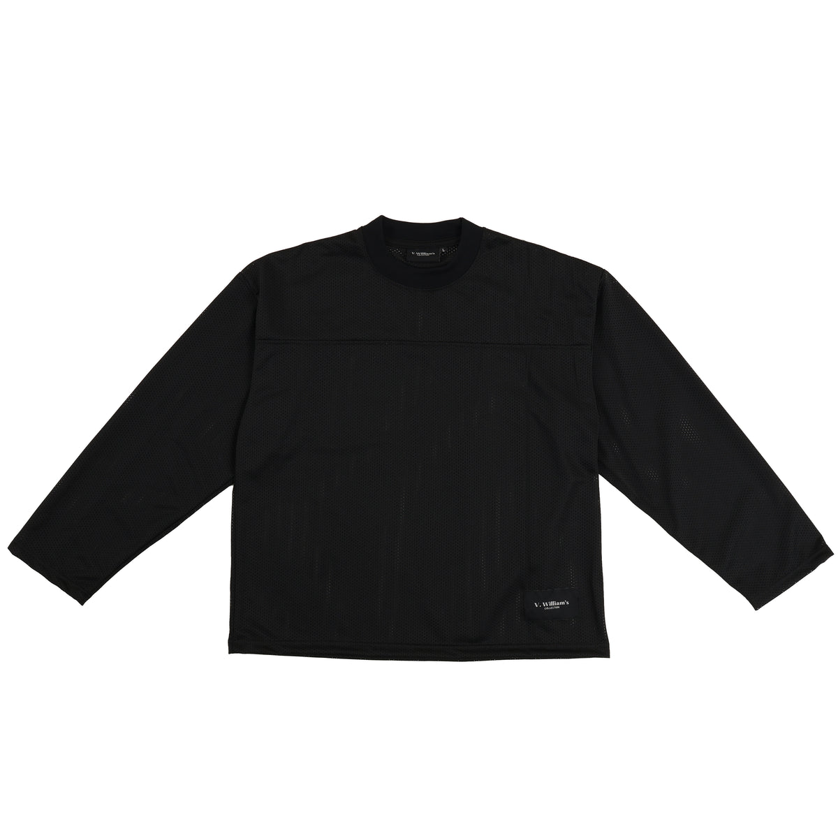 V. William's Mesh Boxy Cropped Longsleeve Jersey