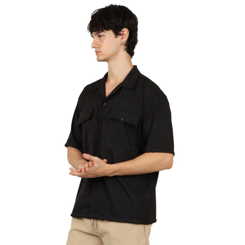 V. William's Cotton Twill Cargo Polo