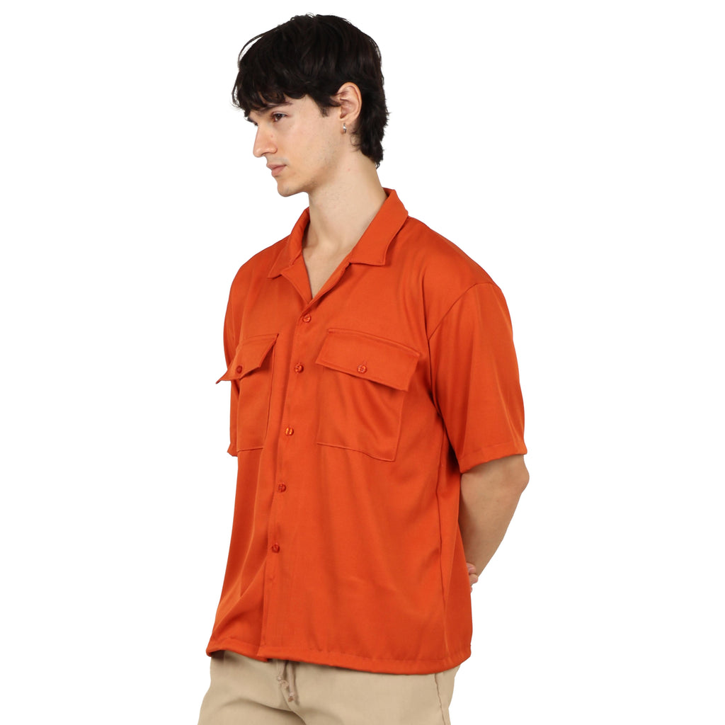 V. William's Cotton Twill Cargo Polo