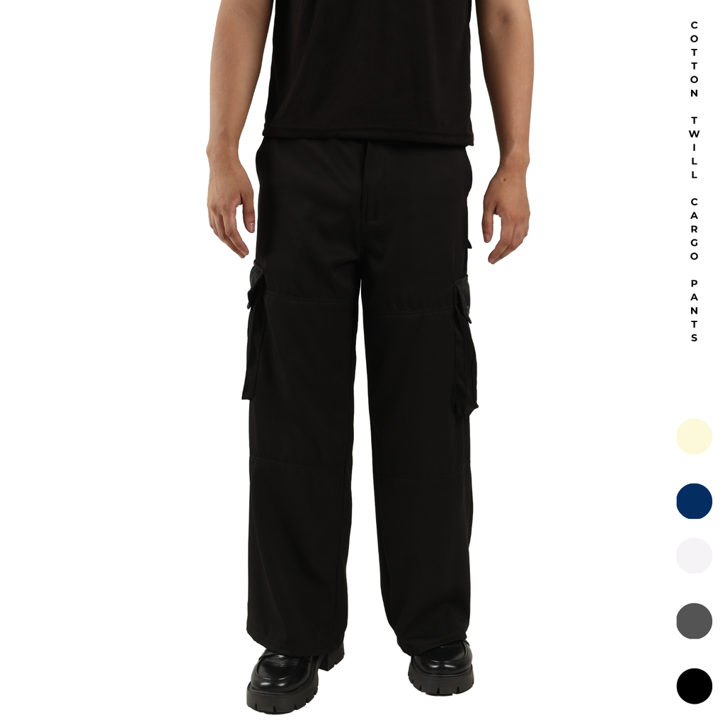 V. William's Cotton Twill Cargo Pants