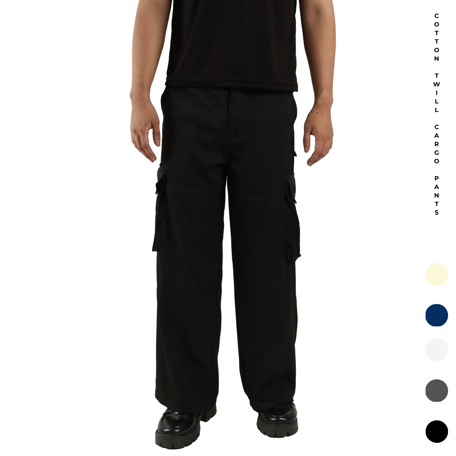 V. William's Cotton Twill Cargo Pants