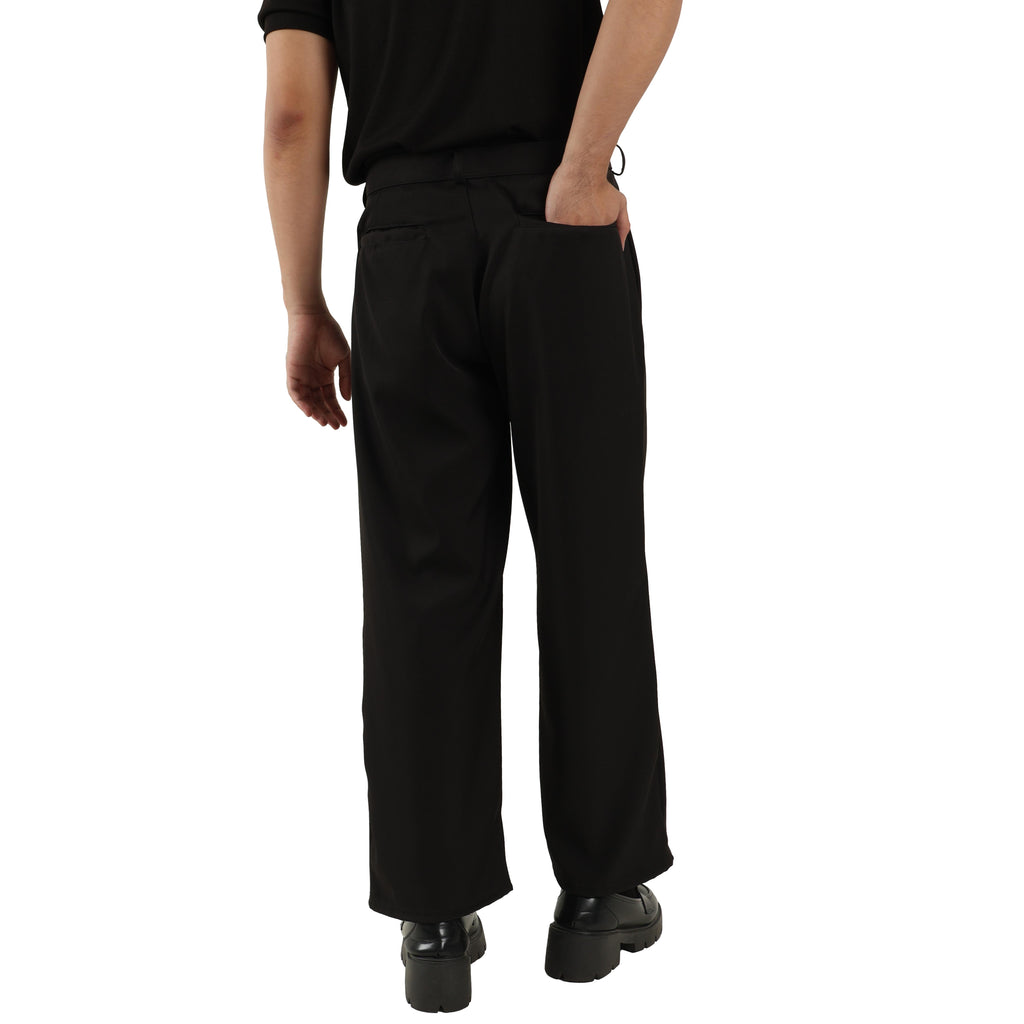 V. William's Cotton Twill Pleated Pants