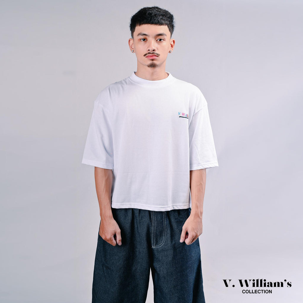 V. William's Crayon Cropped T-Shirt