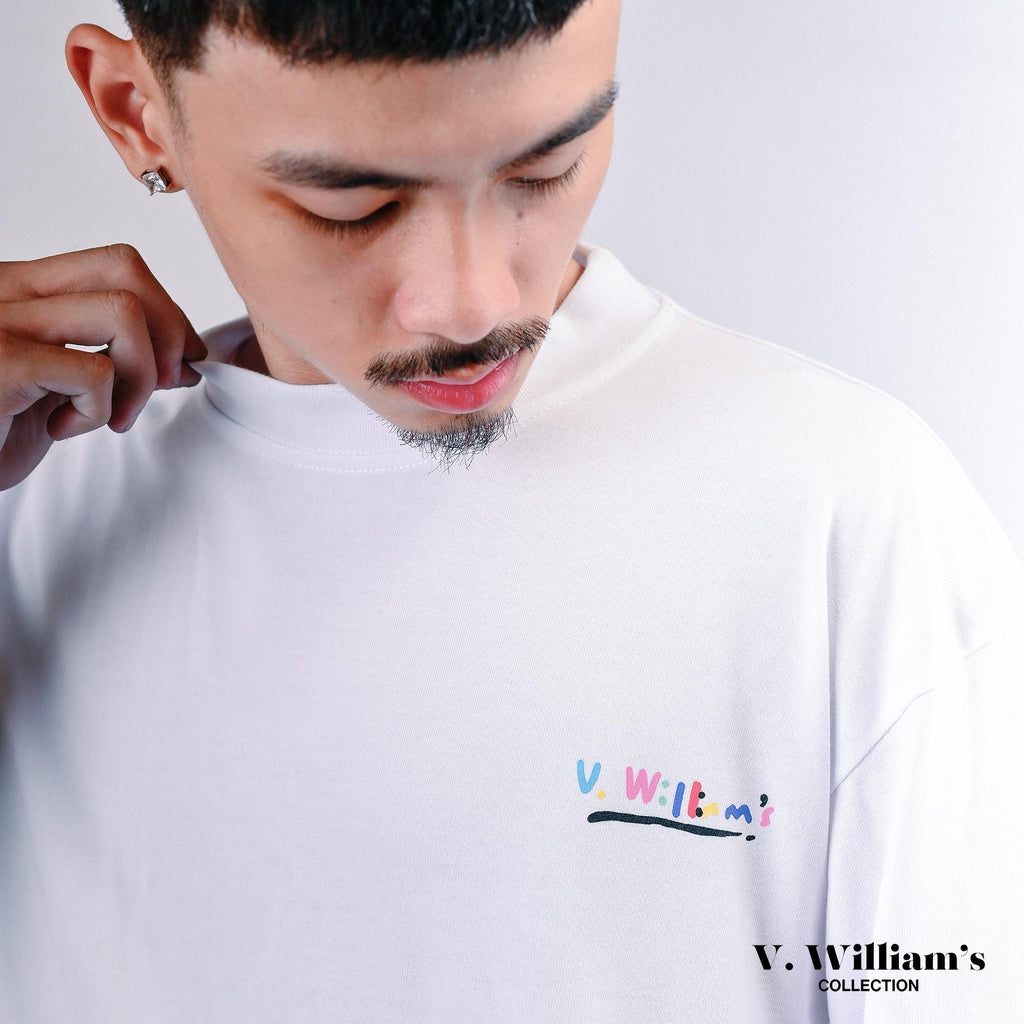 V. William's Crayon Cropped T-Shirt