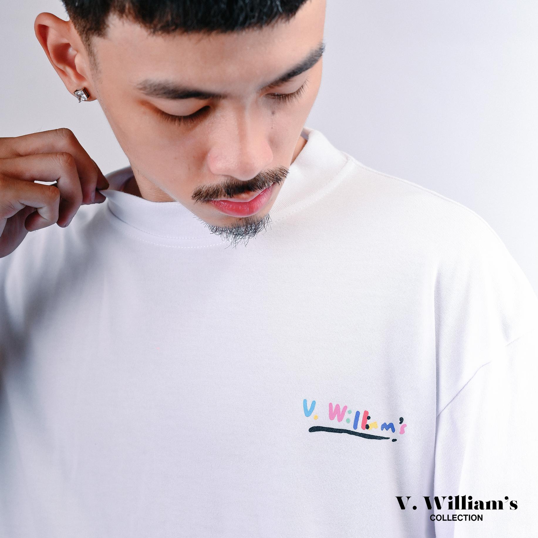 V. William's Crayon Cropped T-Shirt
