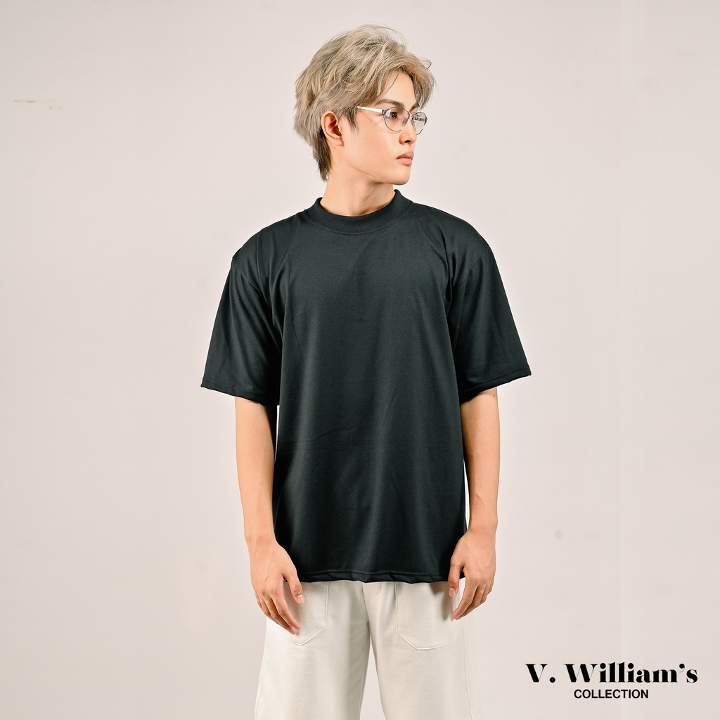 V. William's Pro Club Inspired 240 Gsm Plain Shirt Menswear Top Tshirt Crewneck Short Sleeve