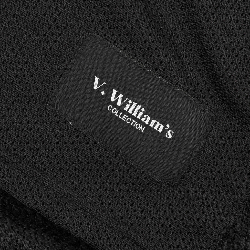 V. William's Mesh Boxy Cropped Football Jersey