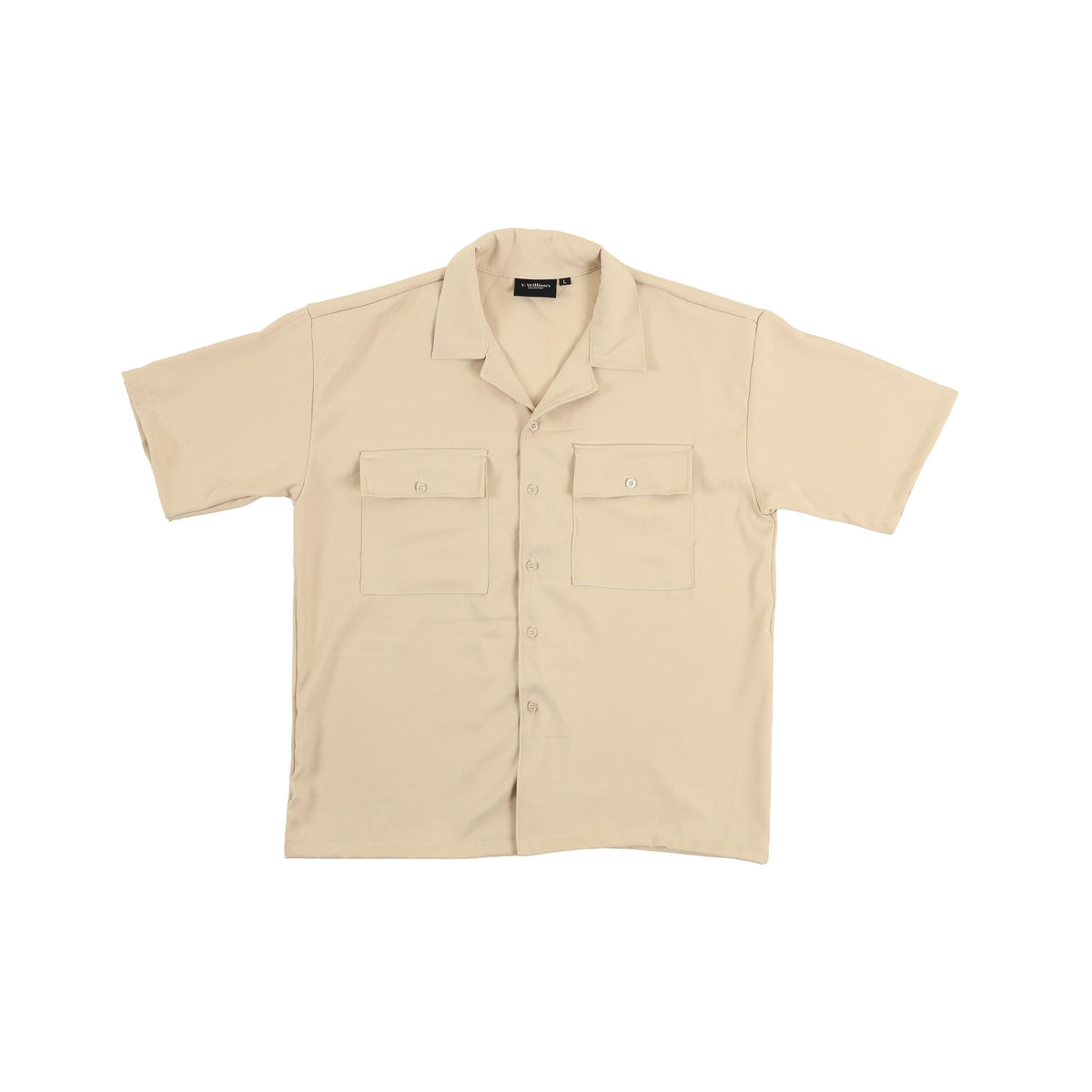 V. William's Cotton Twill Cargo Polo