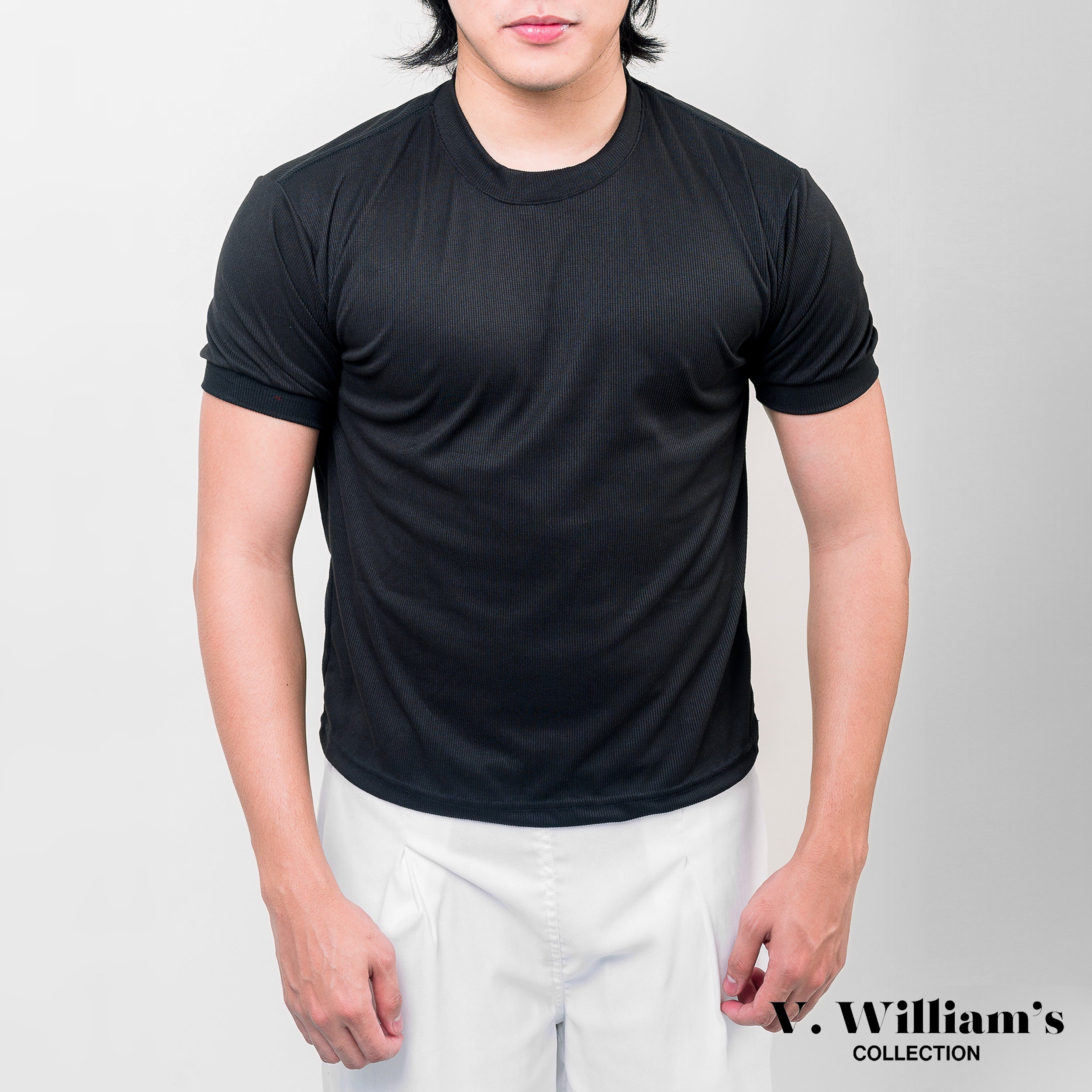 V. William's Premium Ribbed Tee