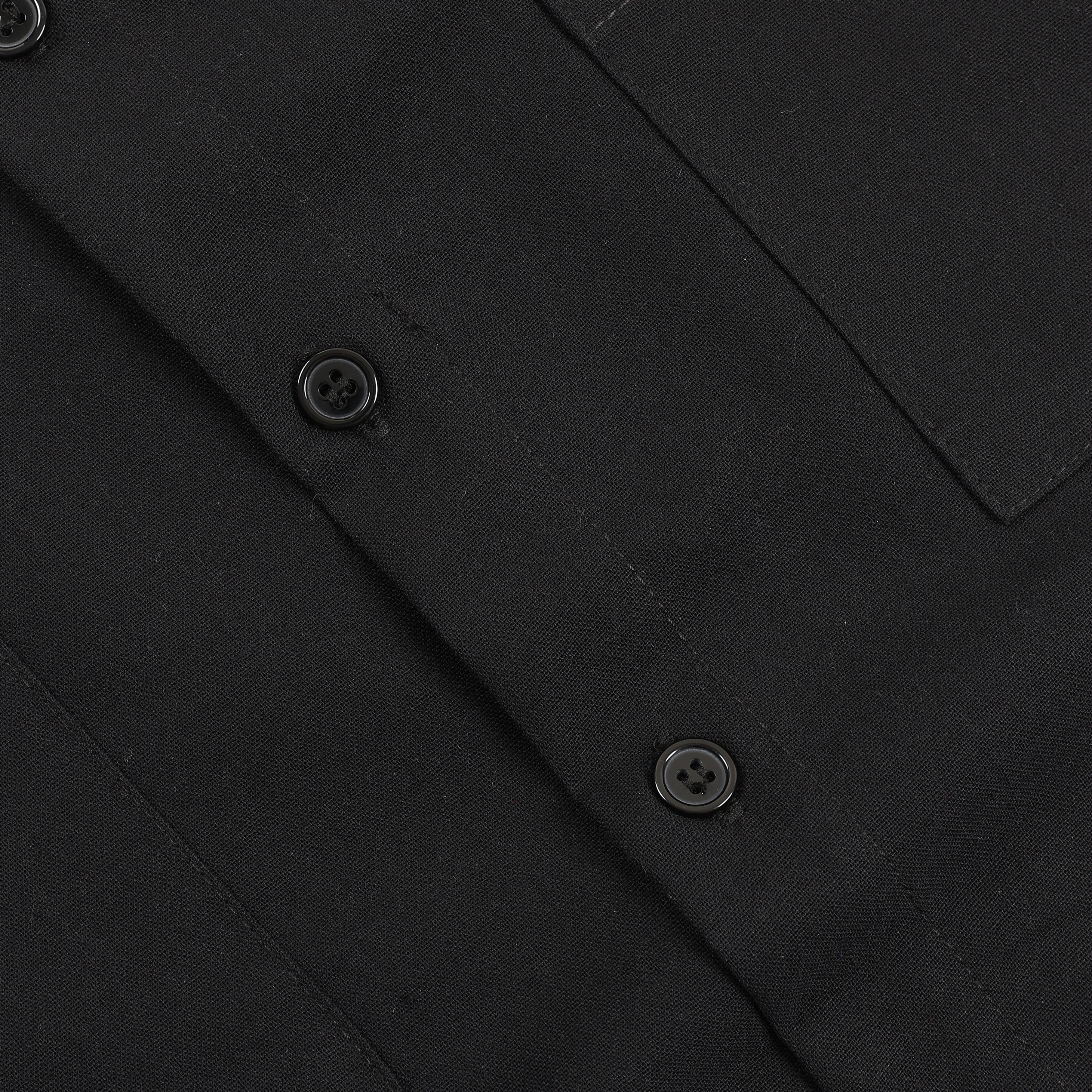 V. William's Linen Boxy Cropped Polo