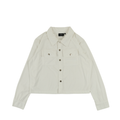 V. William's Curduroy Boxy Cropped Jacket