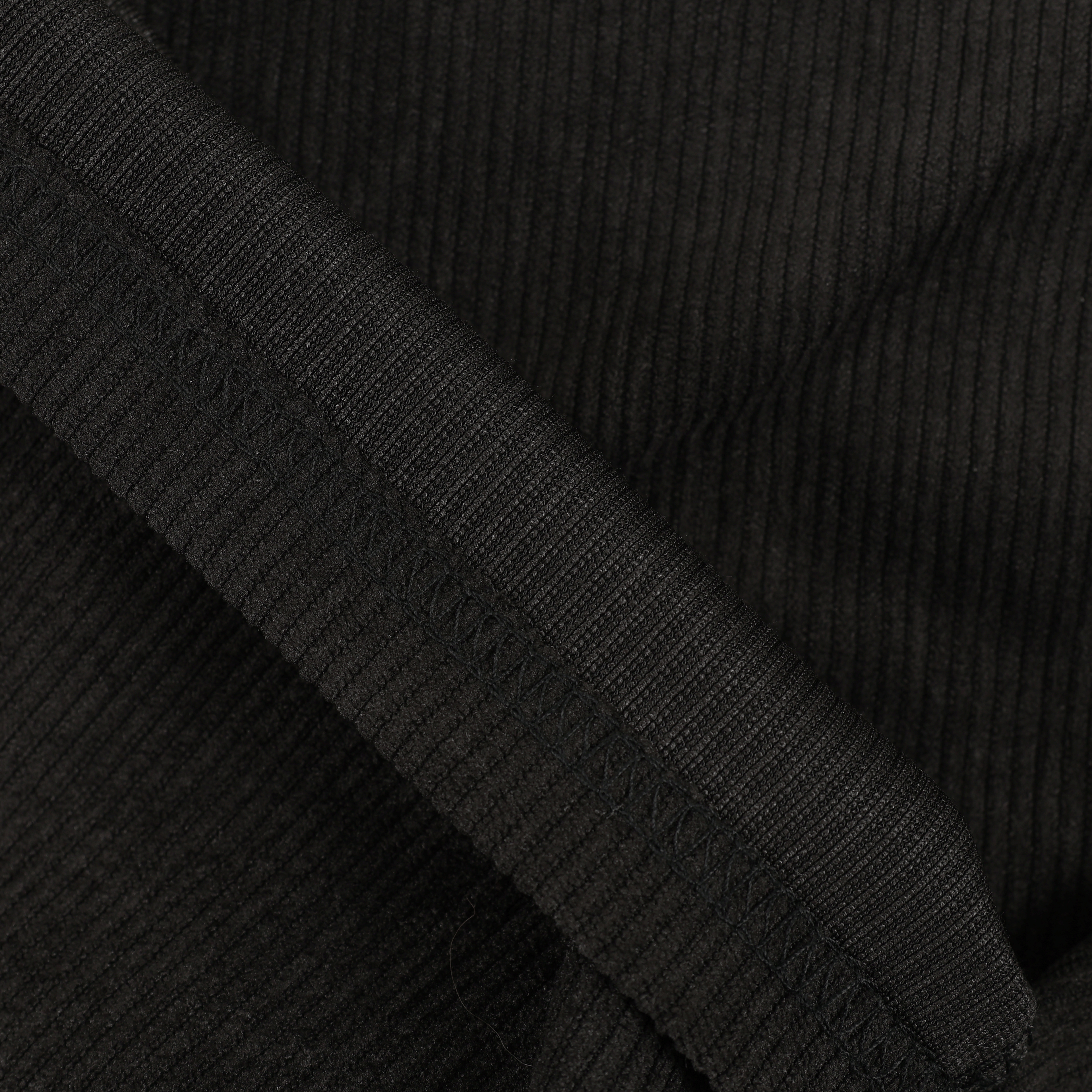 V. William's Curduroy Boxy Cropped T-Shirt