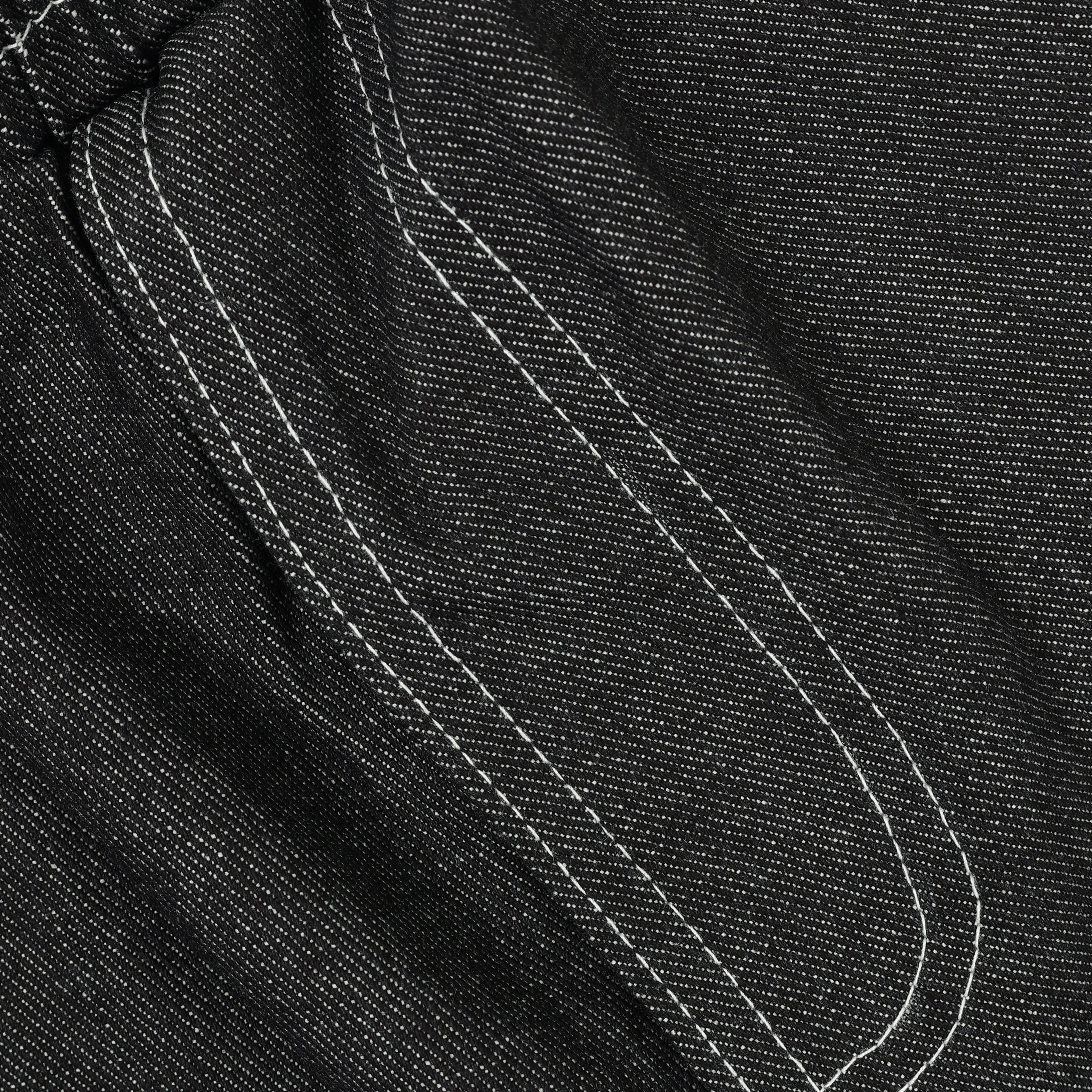 V. William's Raw Denim Barrel Pants