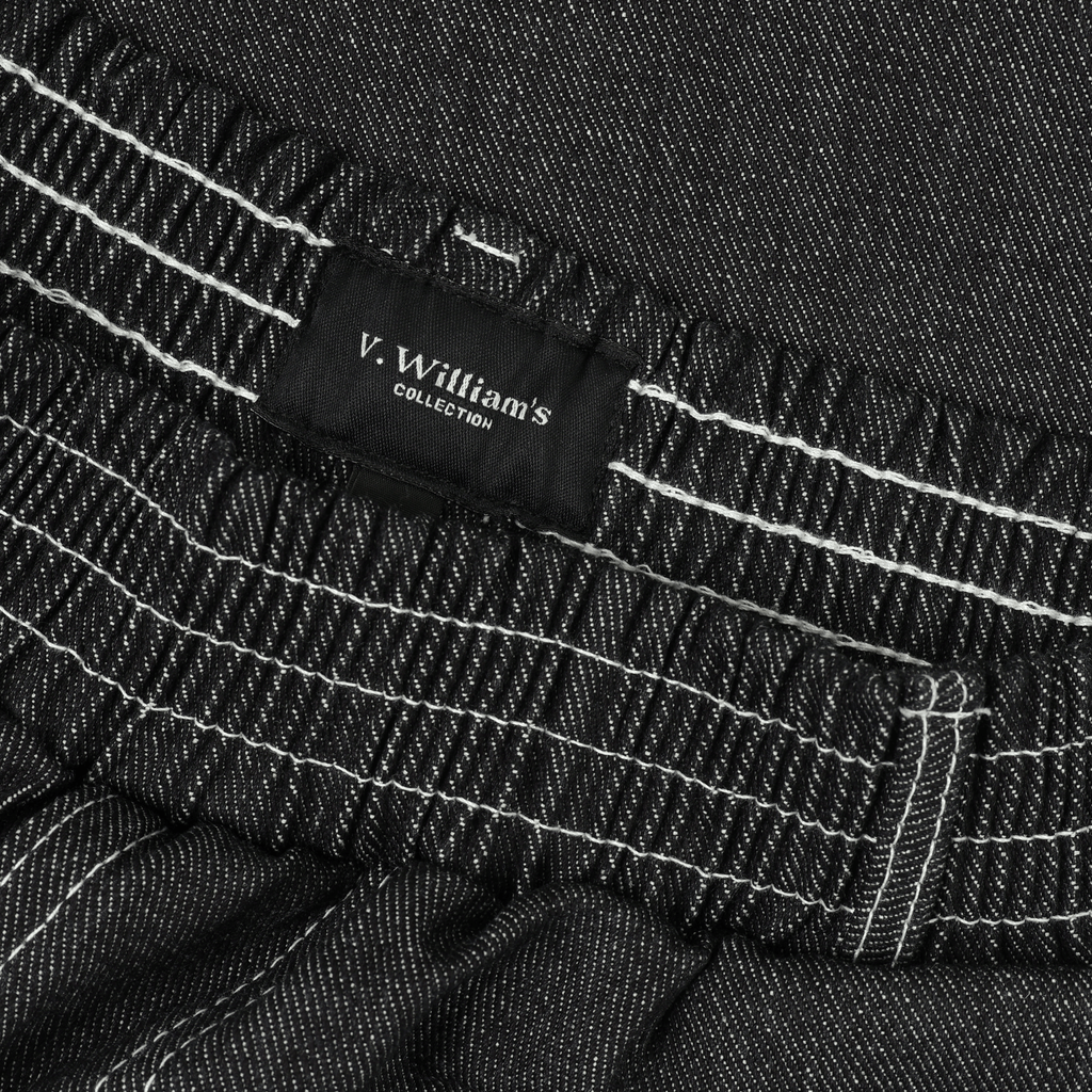V. William's Raw Denim Barrel Pants