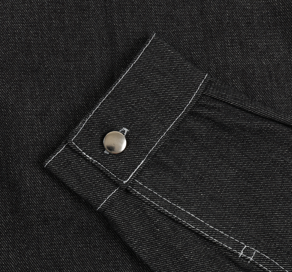 V. William's Raw Denim Cropped Jacket