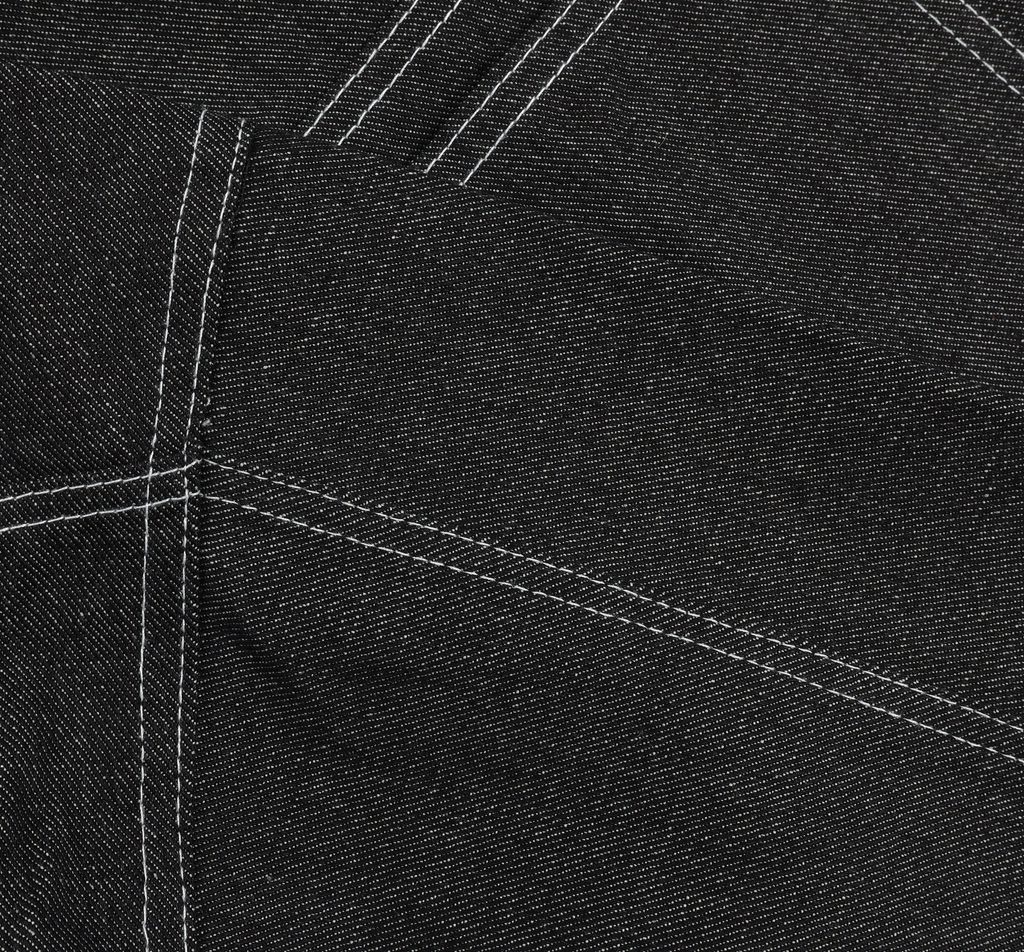 V. William's Raw Denim Cropped Jacket