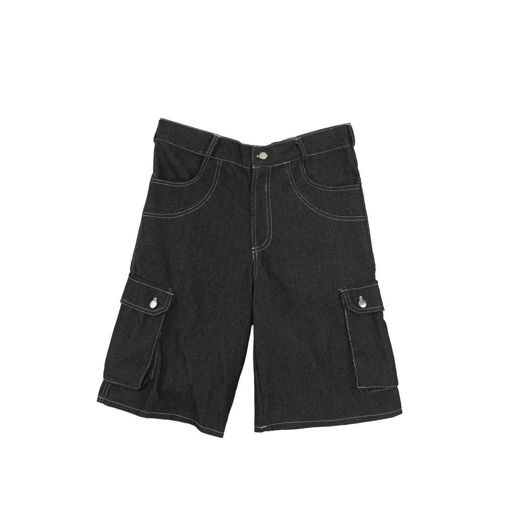 V. William's Raw Denim 6 Pocket Jorts