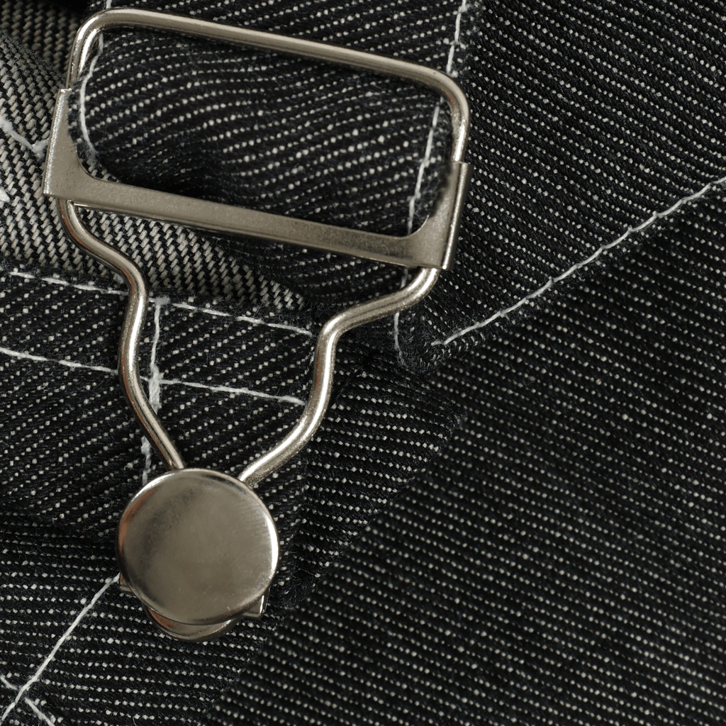 V. William's Raw Denim Jumpsuit