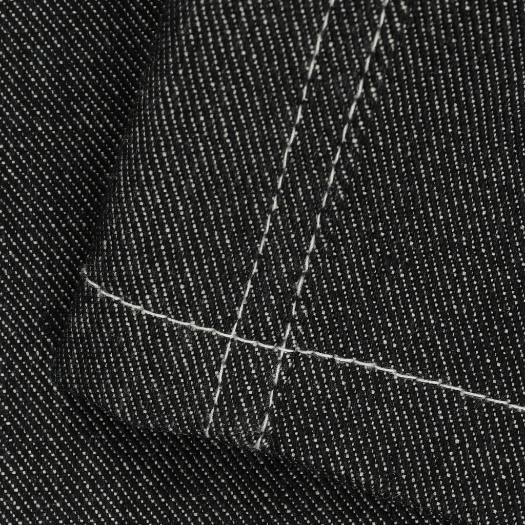 V. William's Raw Denim Jumpsuit