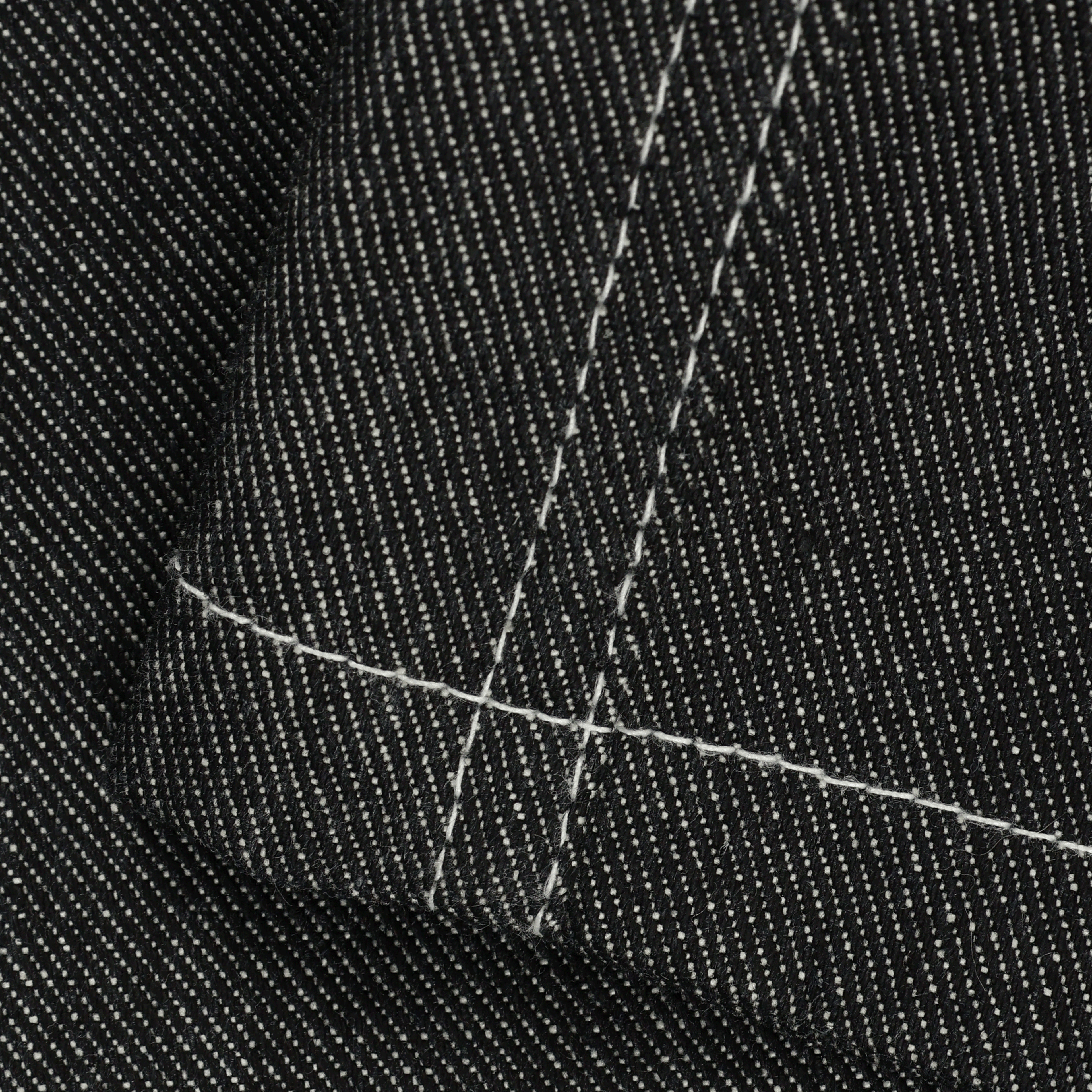 V. William's Raw Denim Jumpsuit