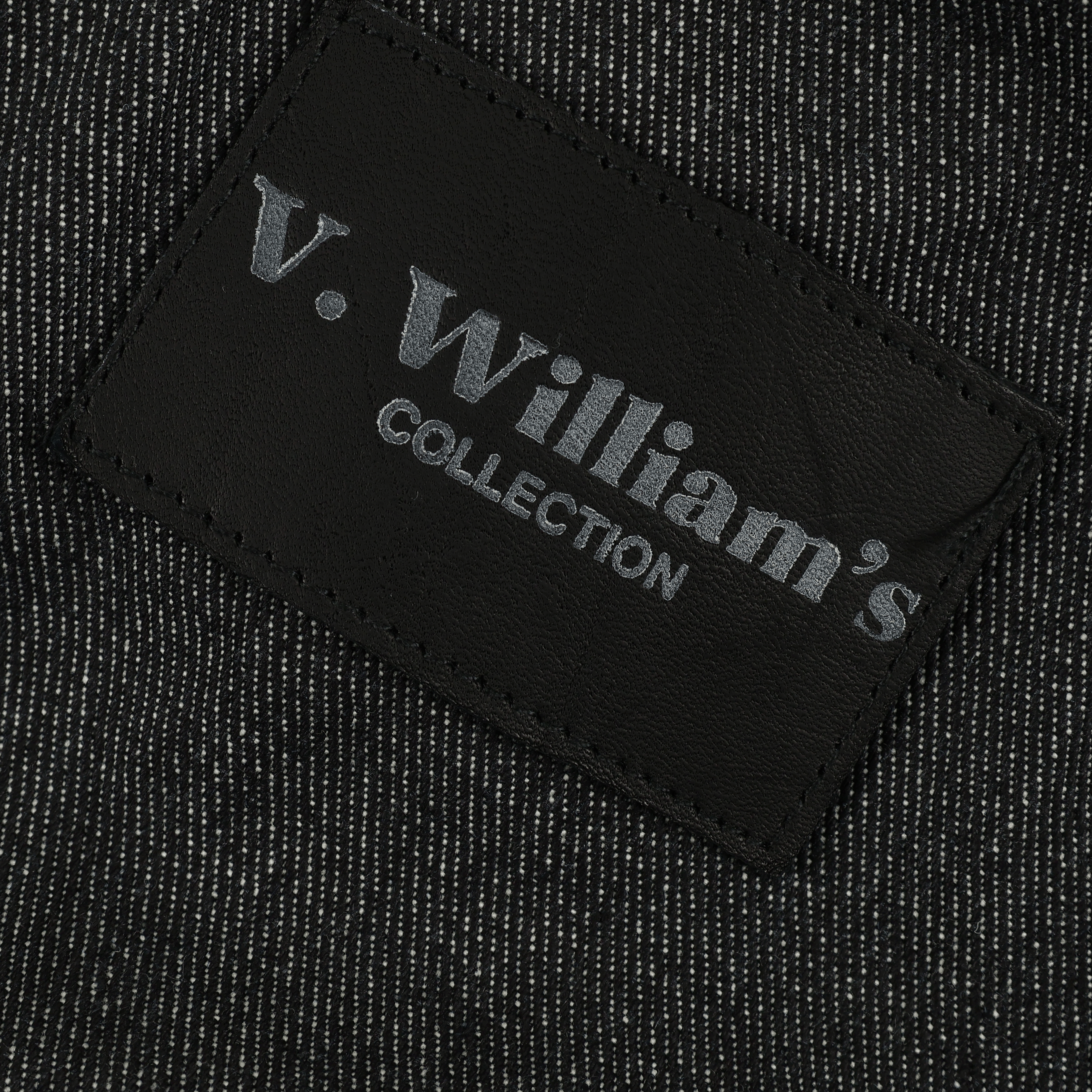 V. William's Raw Denim Jumpsuit