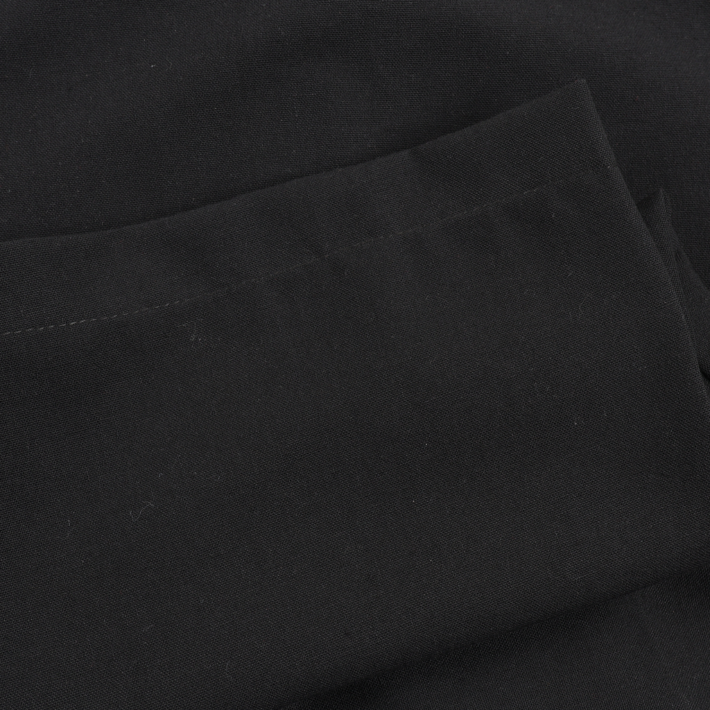 V. William's Linen Boxy Cropped Polo