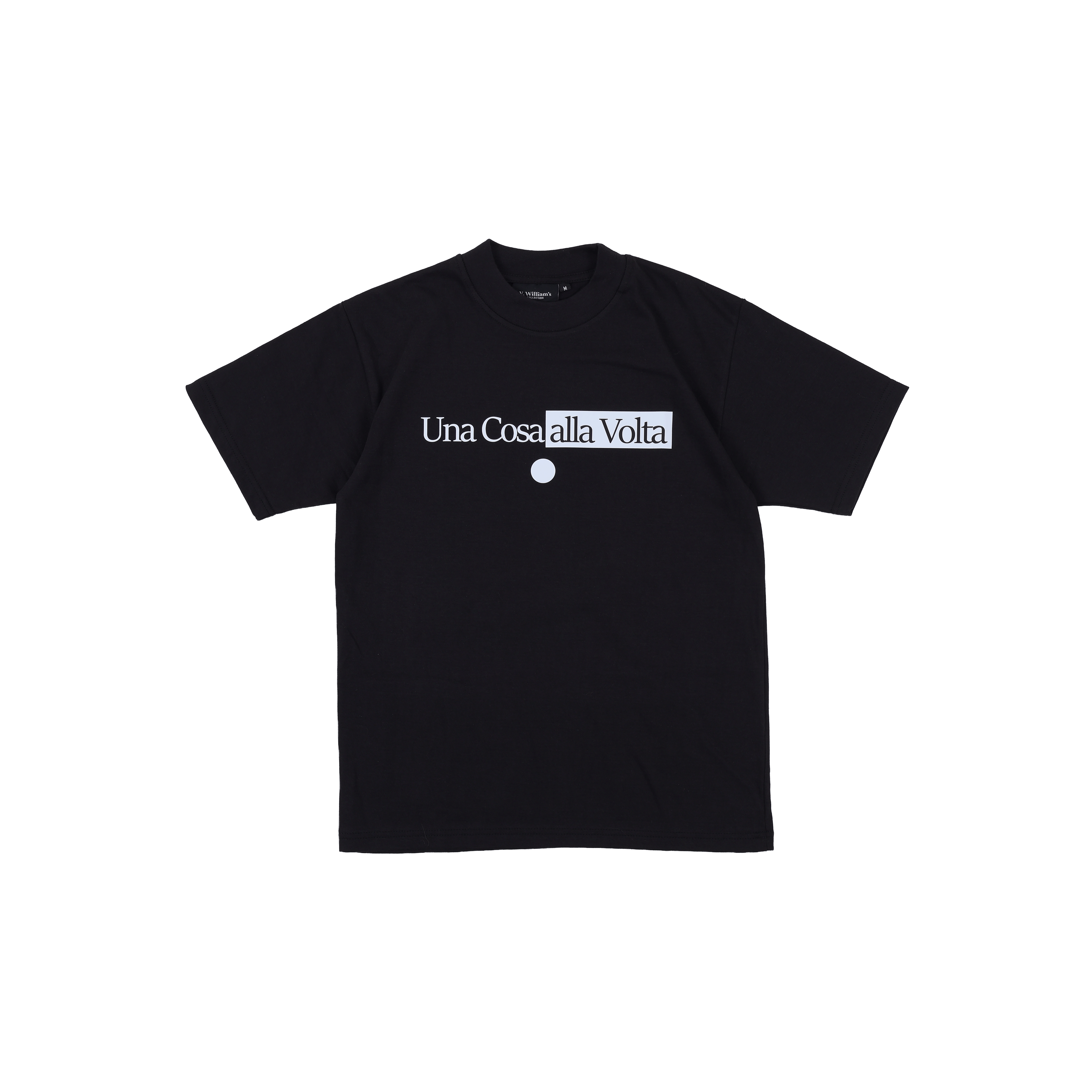 V. William's Mock Neck Graphic T-Shirt Daily Matters Collection