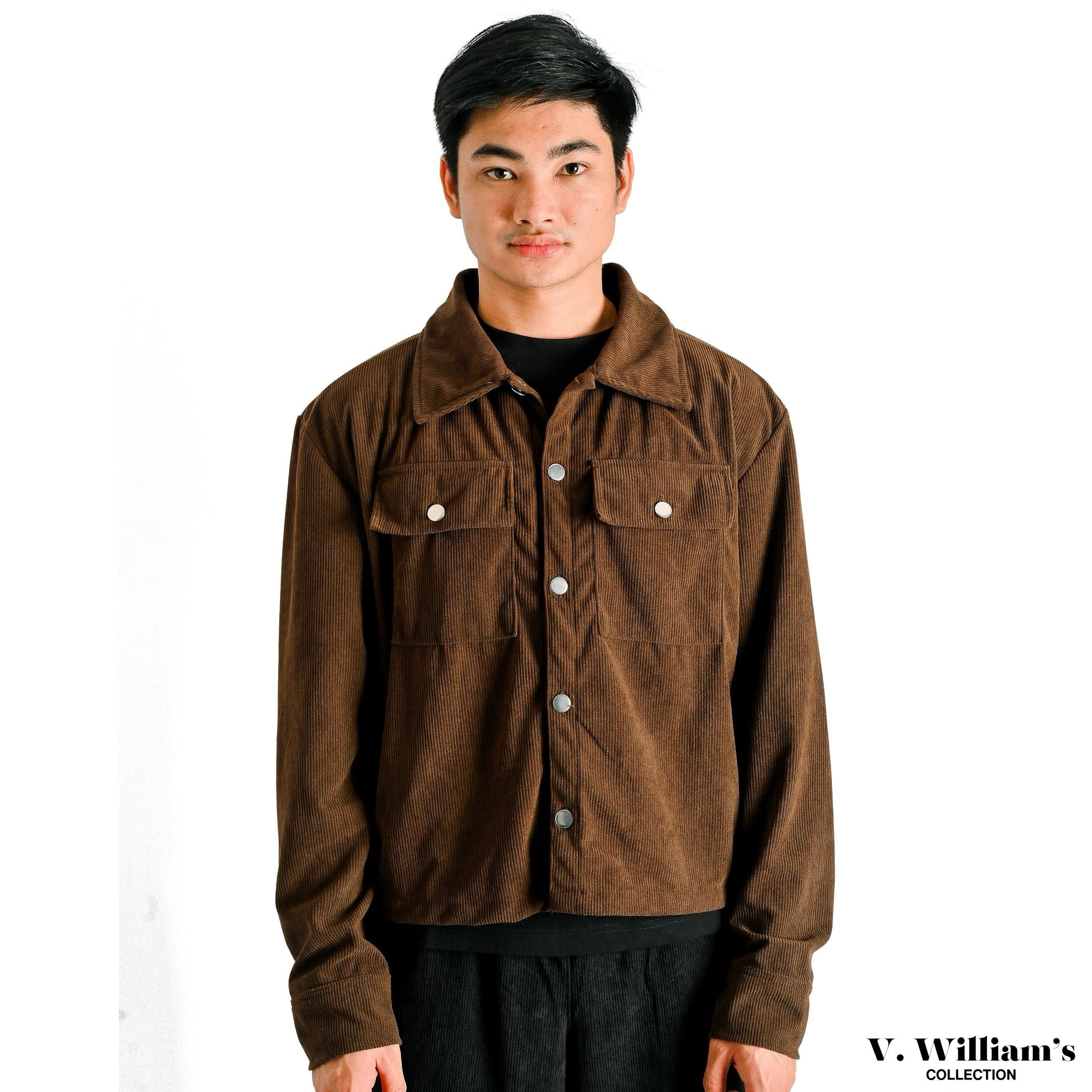 V. William's Premium Boxy Cropped Jacket