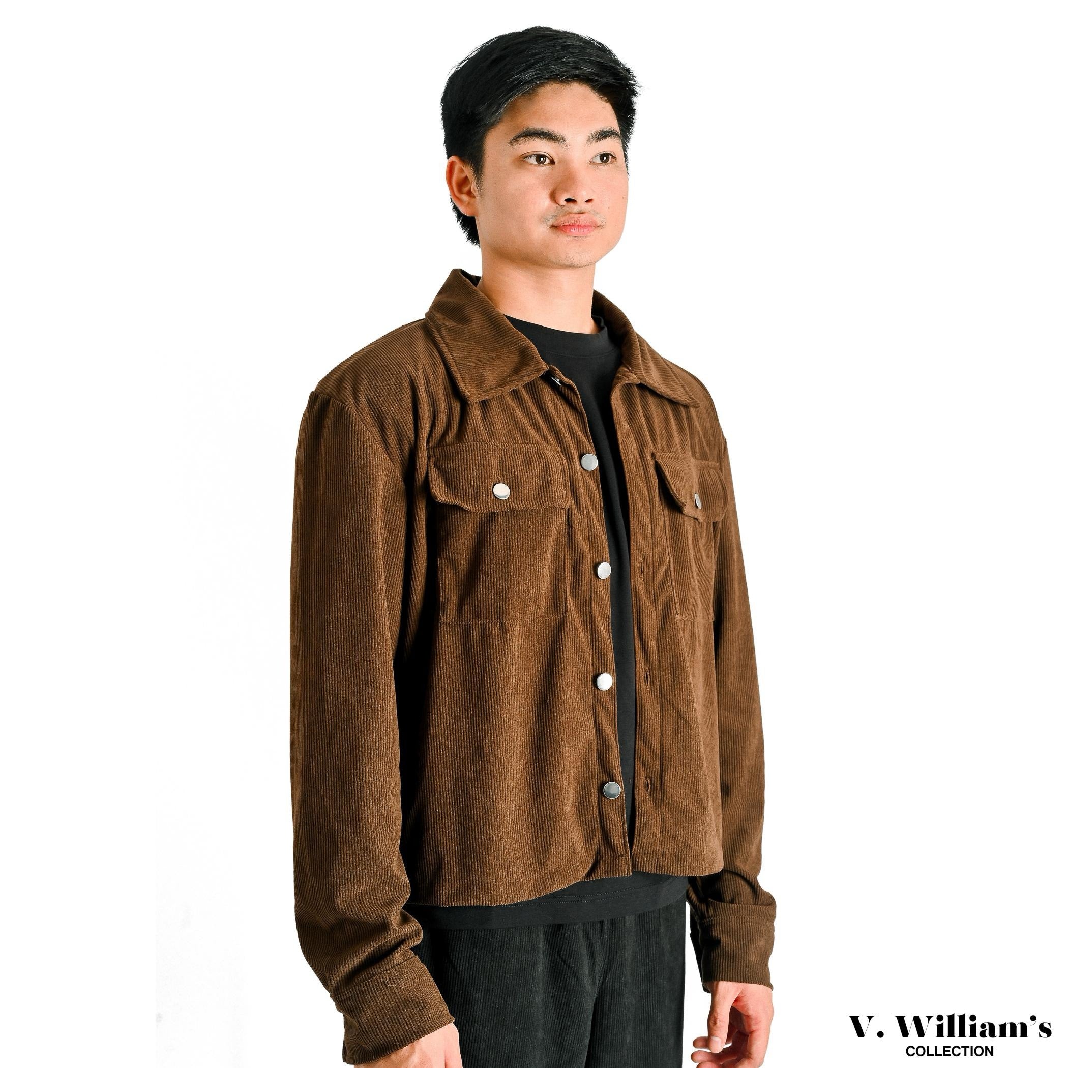 V. William's Premium Boxy Cropped Jacket