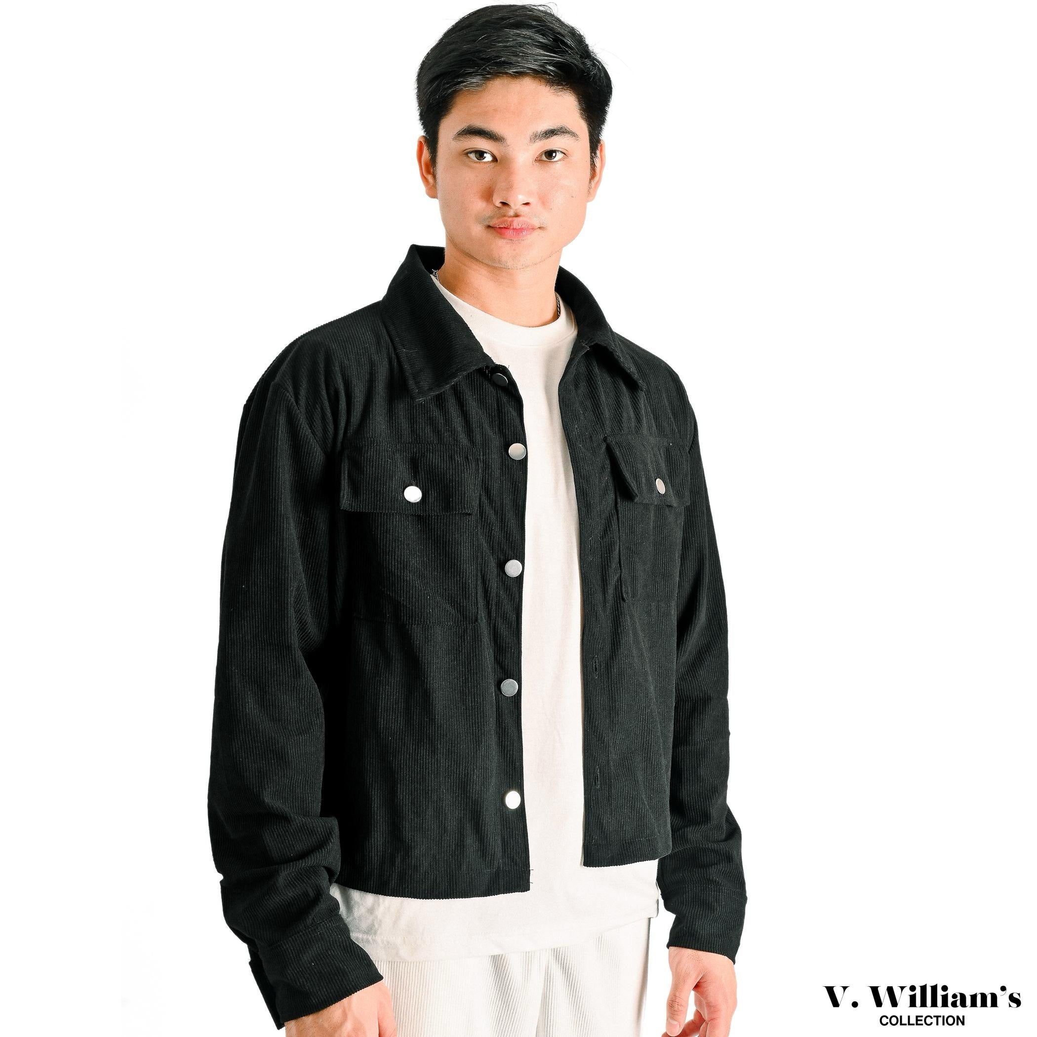 V. William's Premium Boxy Cropped Jacket