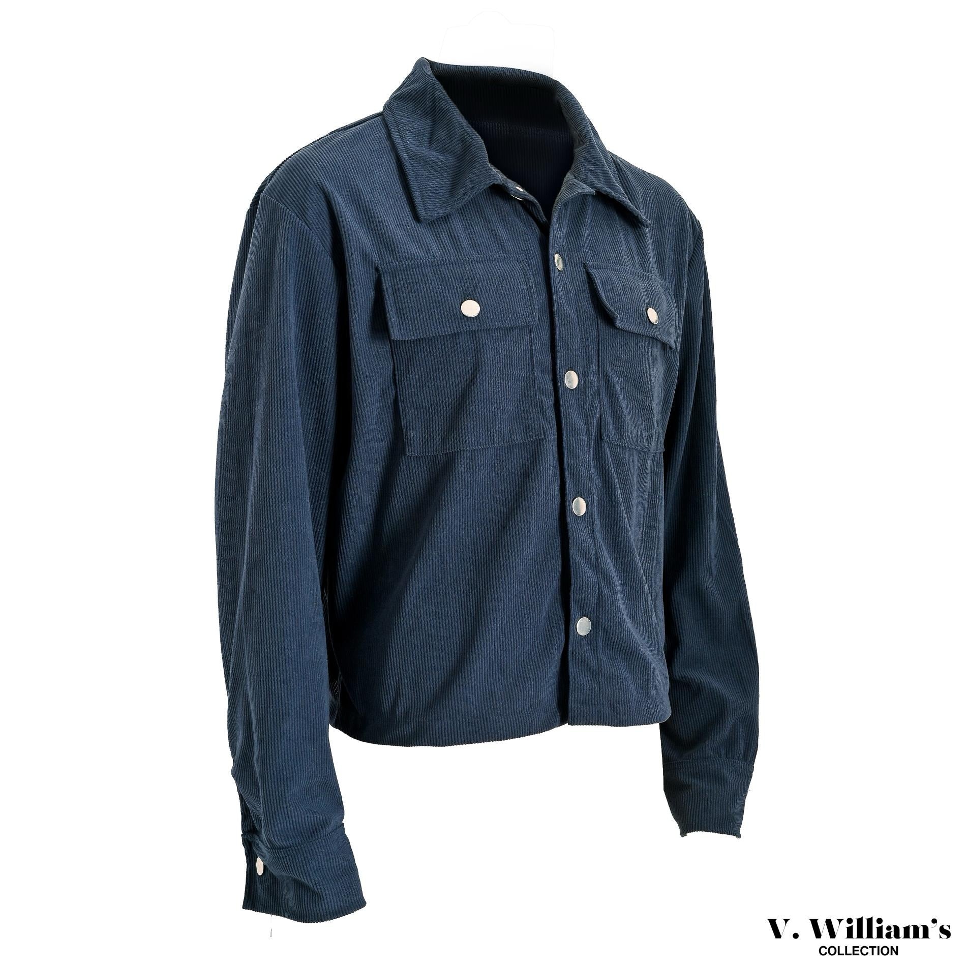 V. William's Premium Boxy Cropped Jacket