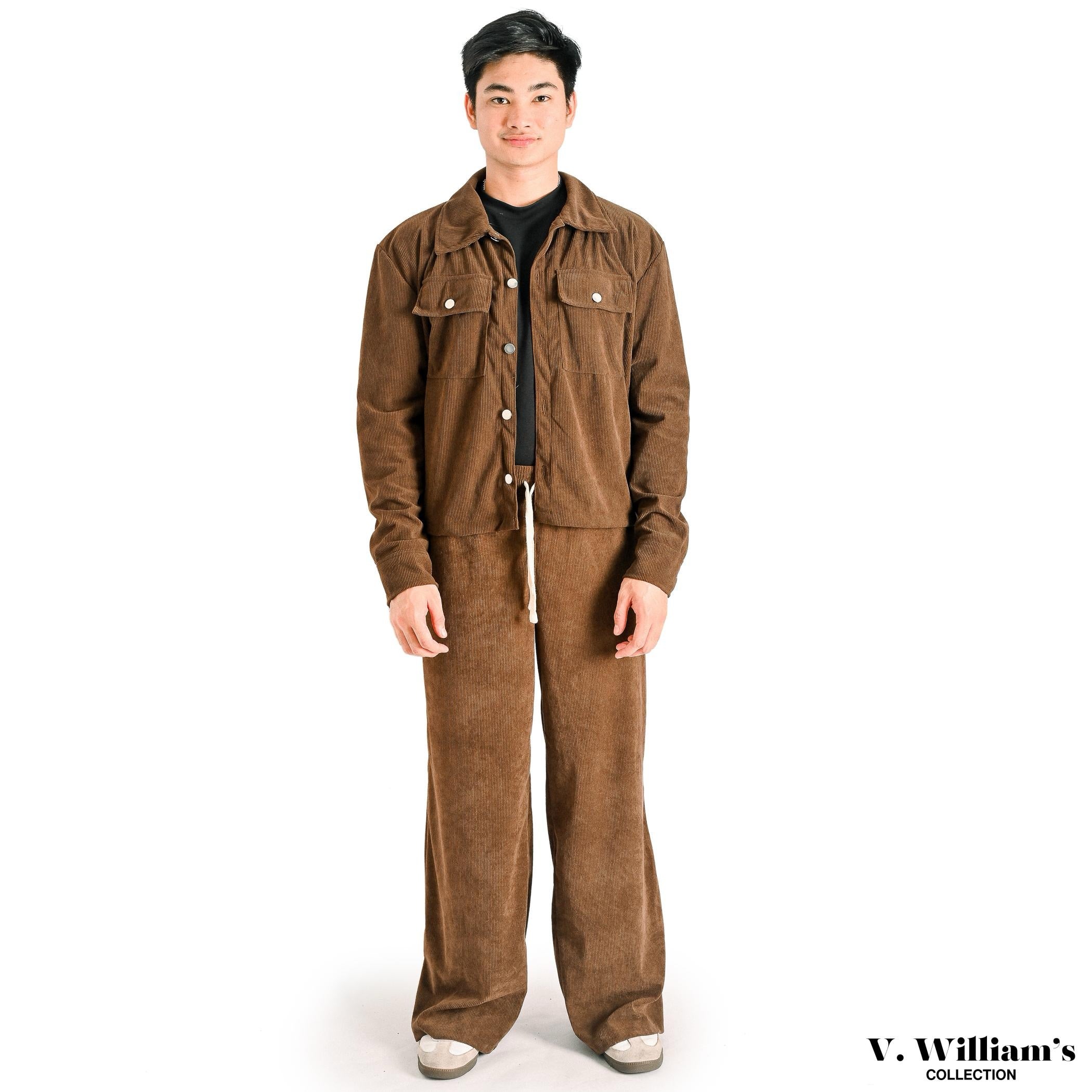 V. William's Premium Boxy Cropped Jacket