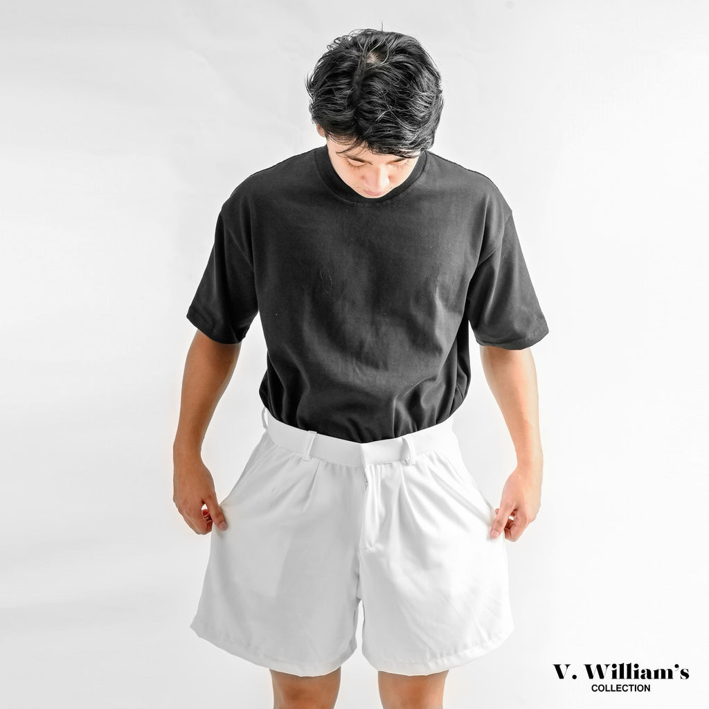V. William's Premium High Waisted Pleated Shorts