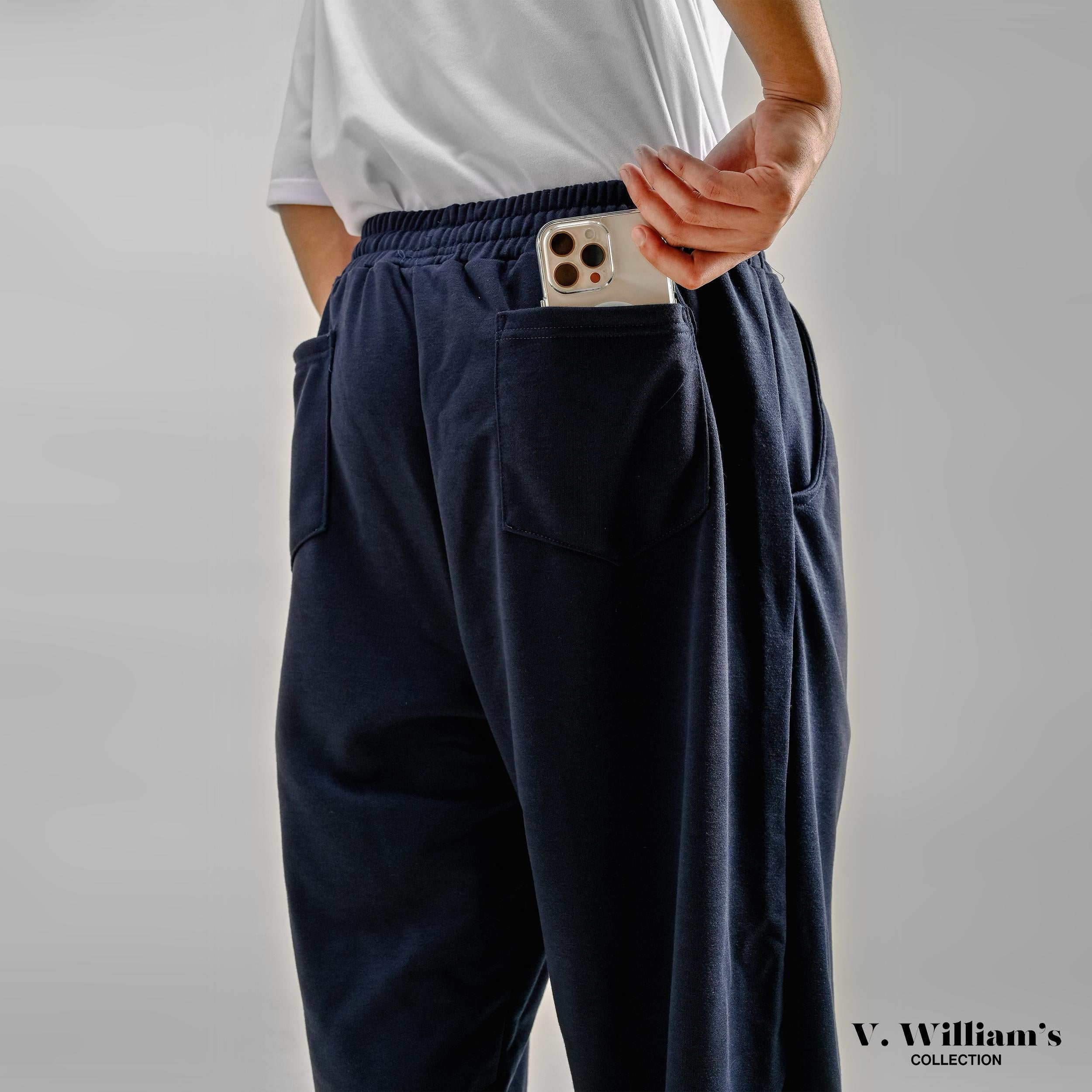 V. William's Premium Ragged 4- Pocket Sweatpants
