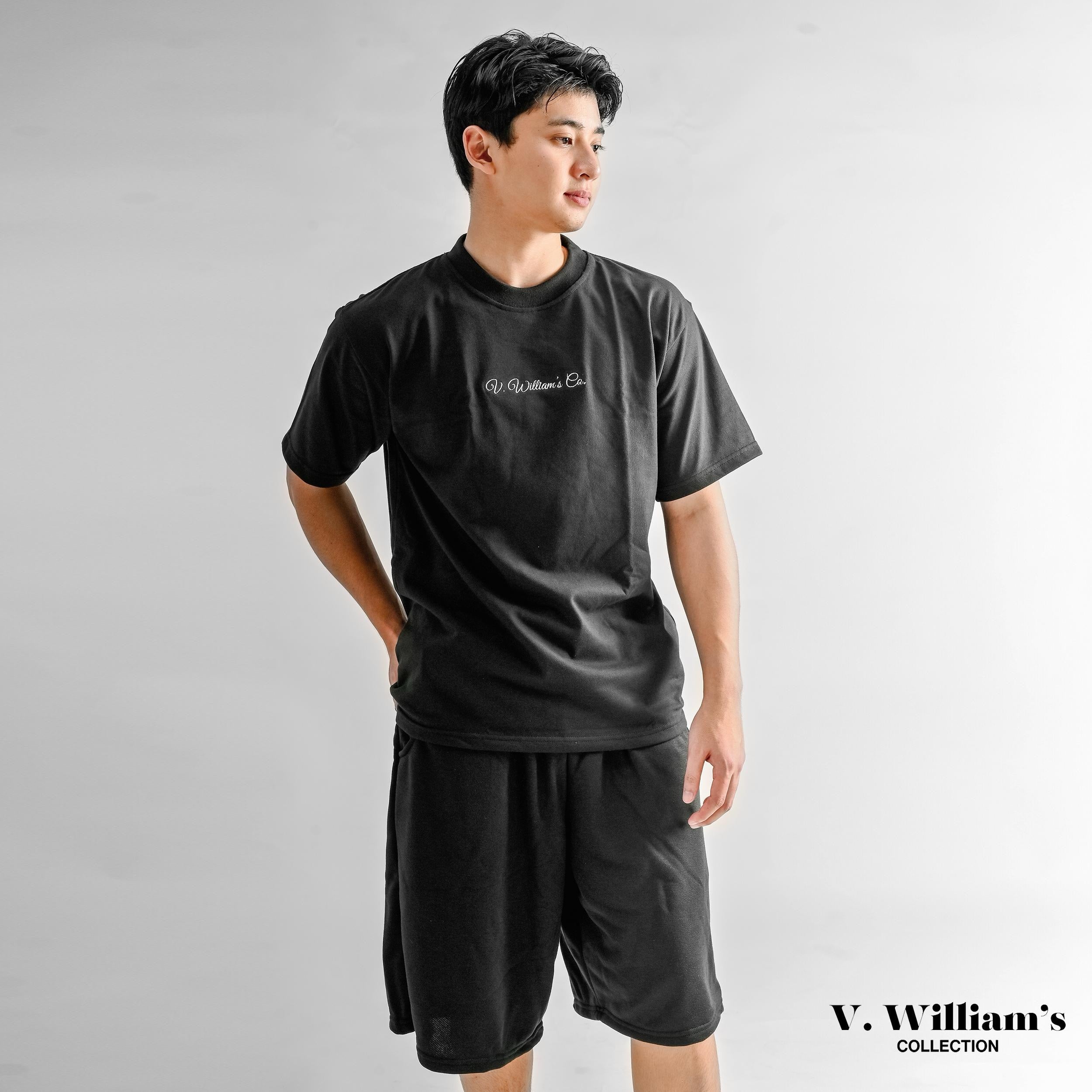 V. William's Premium Embroidered Oversized T-Shirt