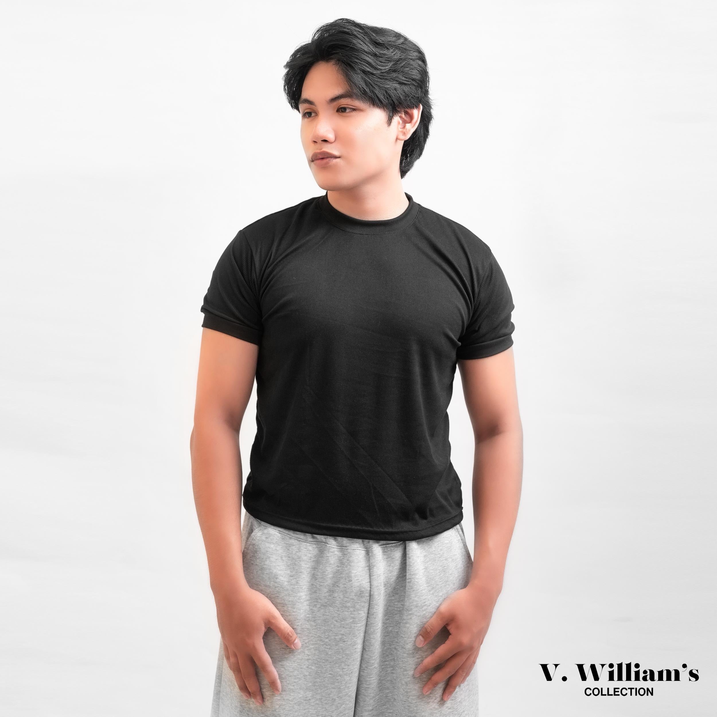 V. William's Premium Ribbed Tee
