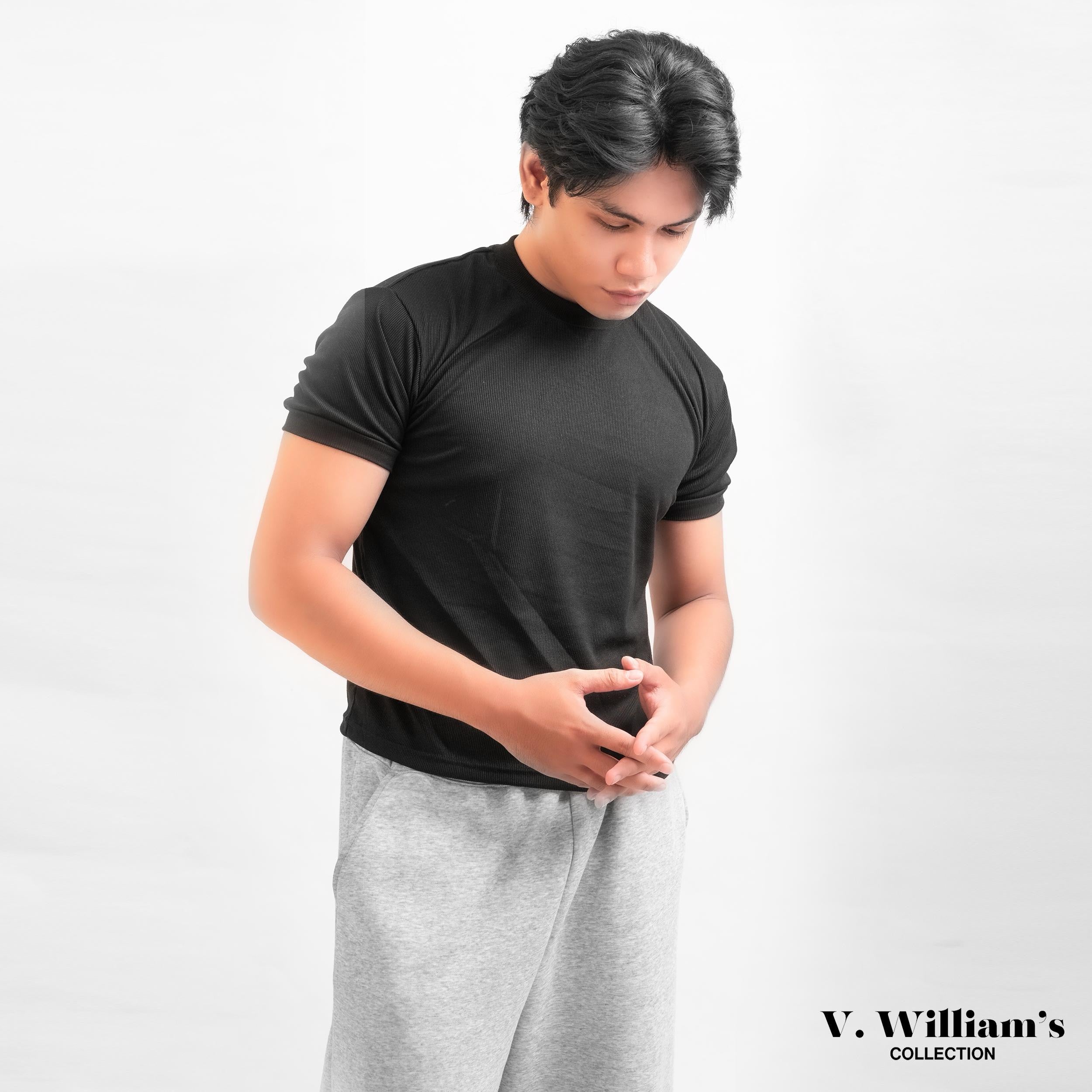 V. William's Premium Ribbed Tee