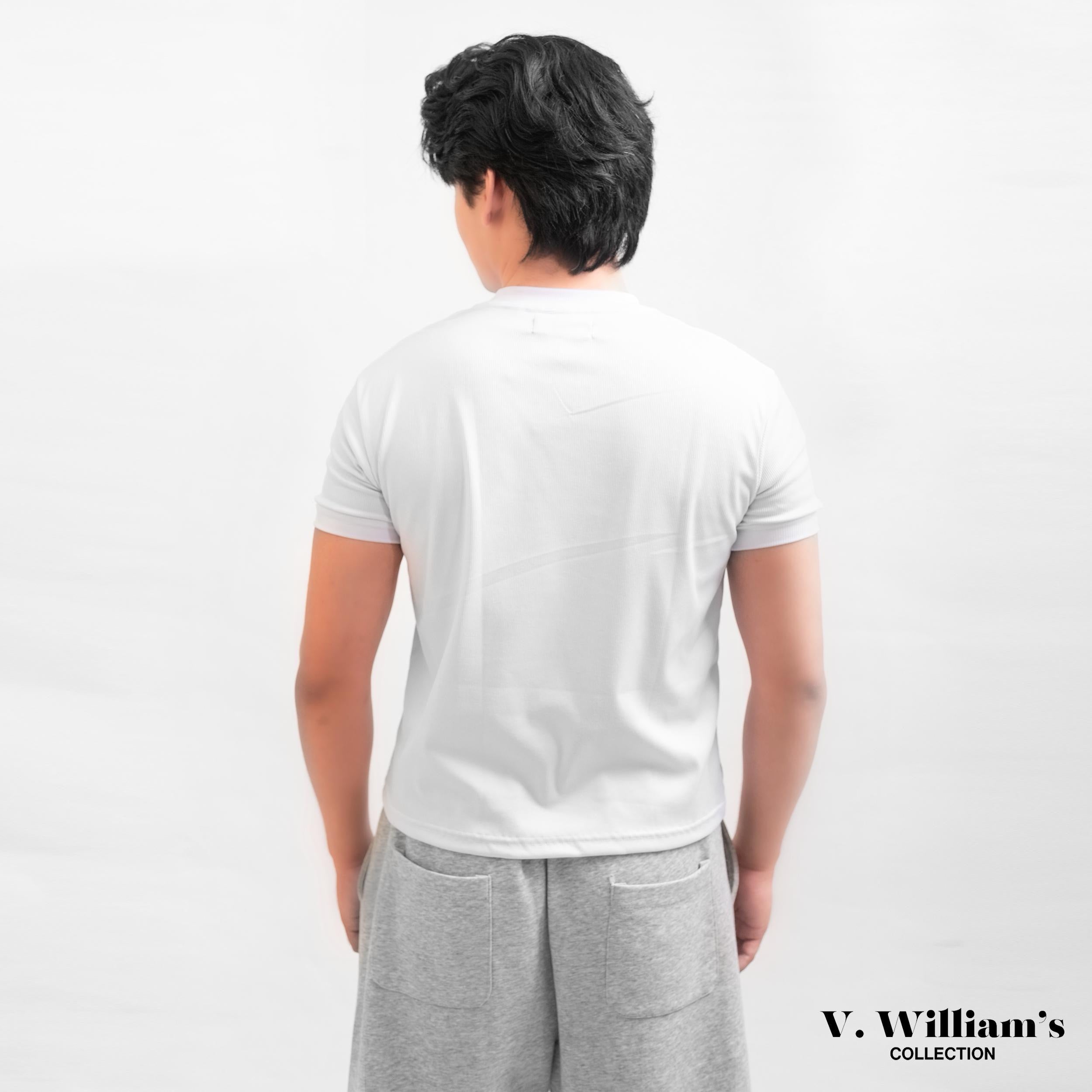 V. William's Premium Ribbed Tee