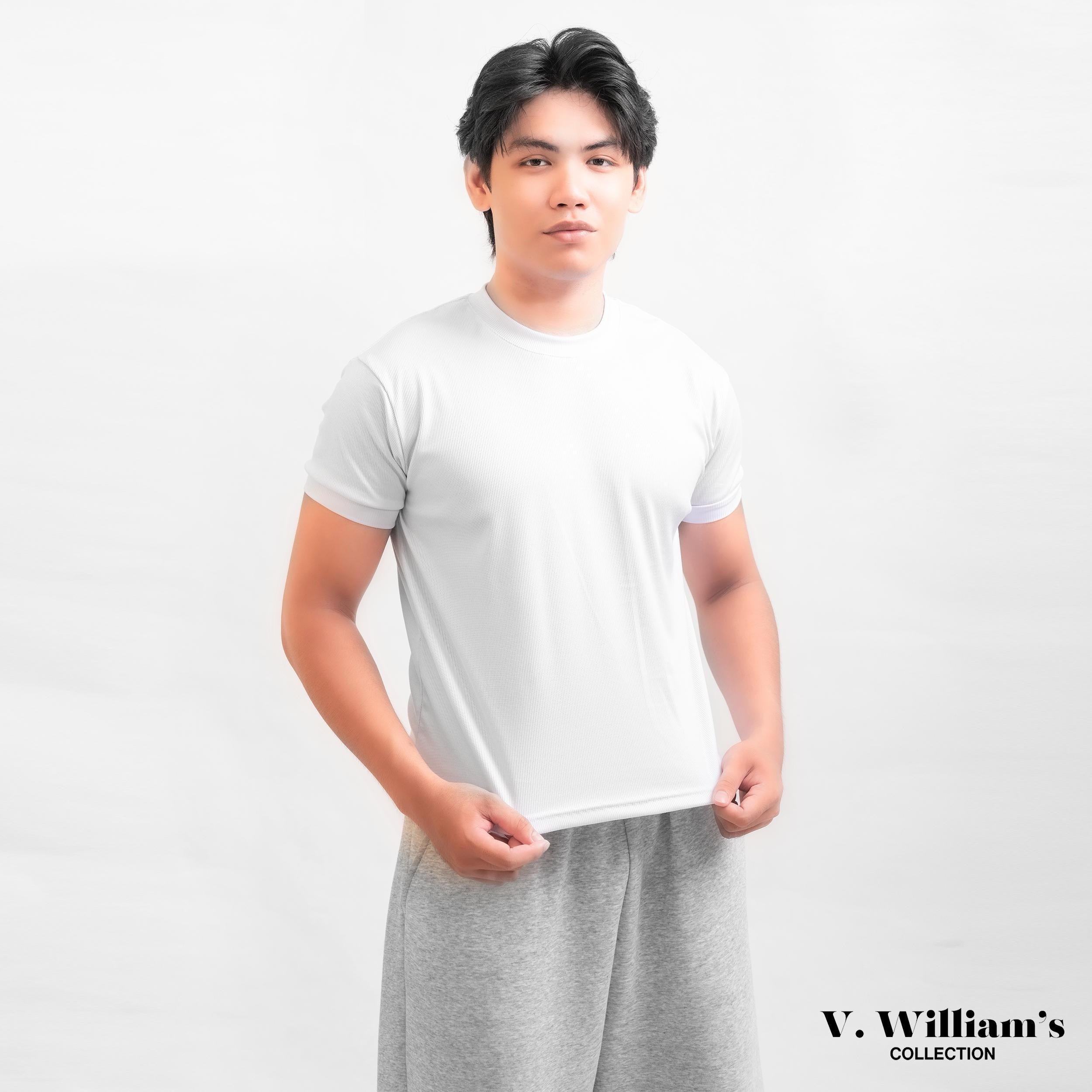 V. William's Premium Ribbed Tee