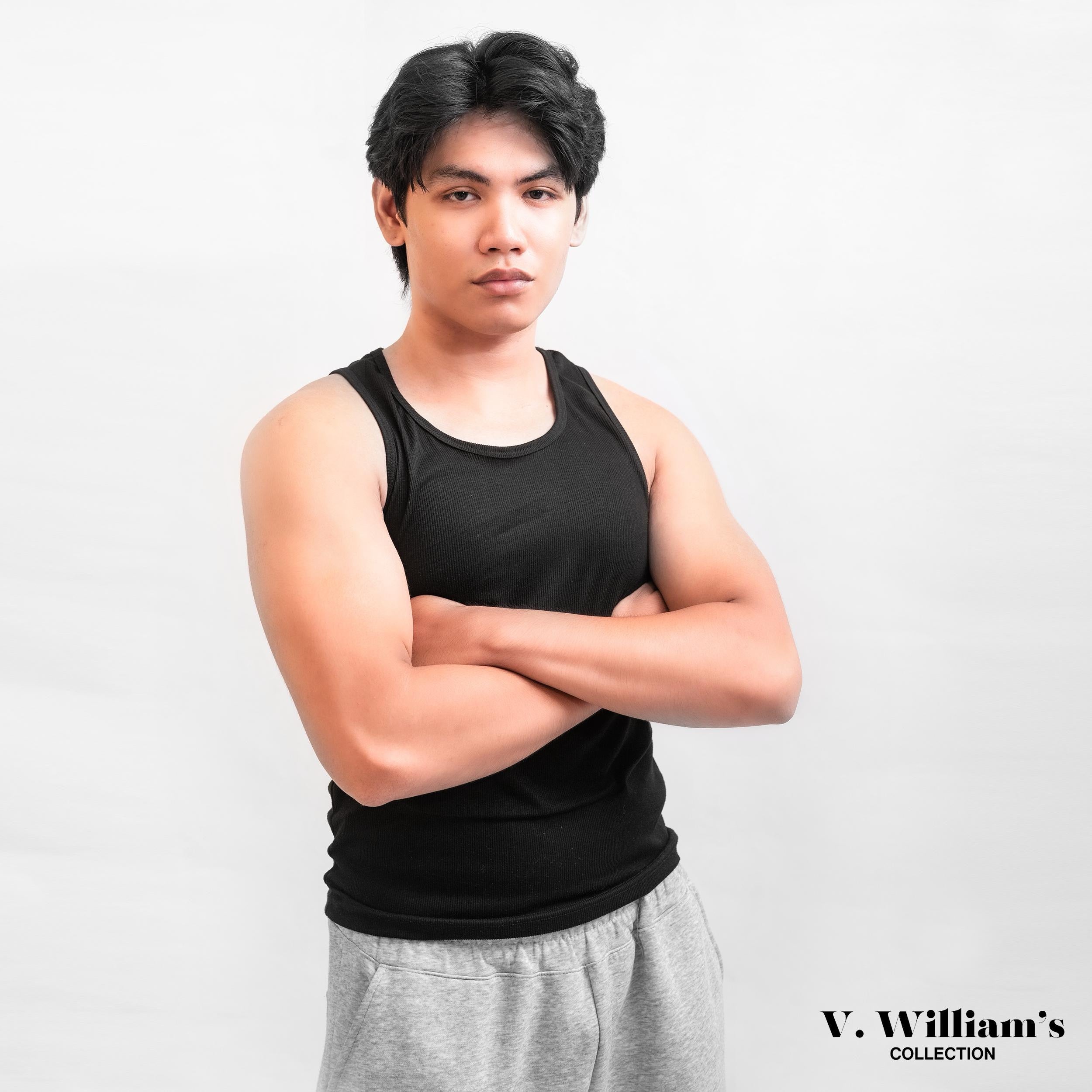 V. William's Premium Ribbed Sando