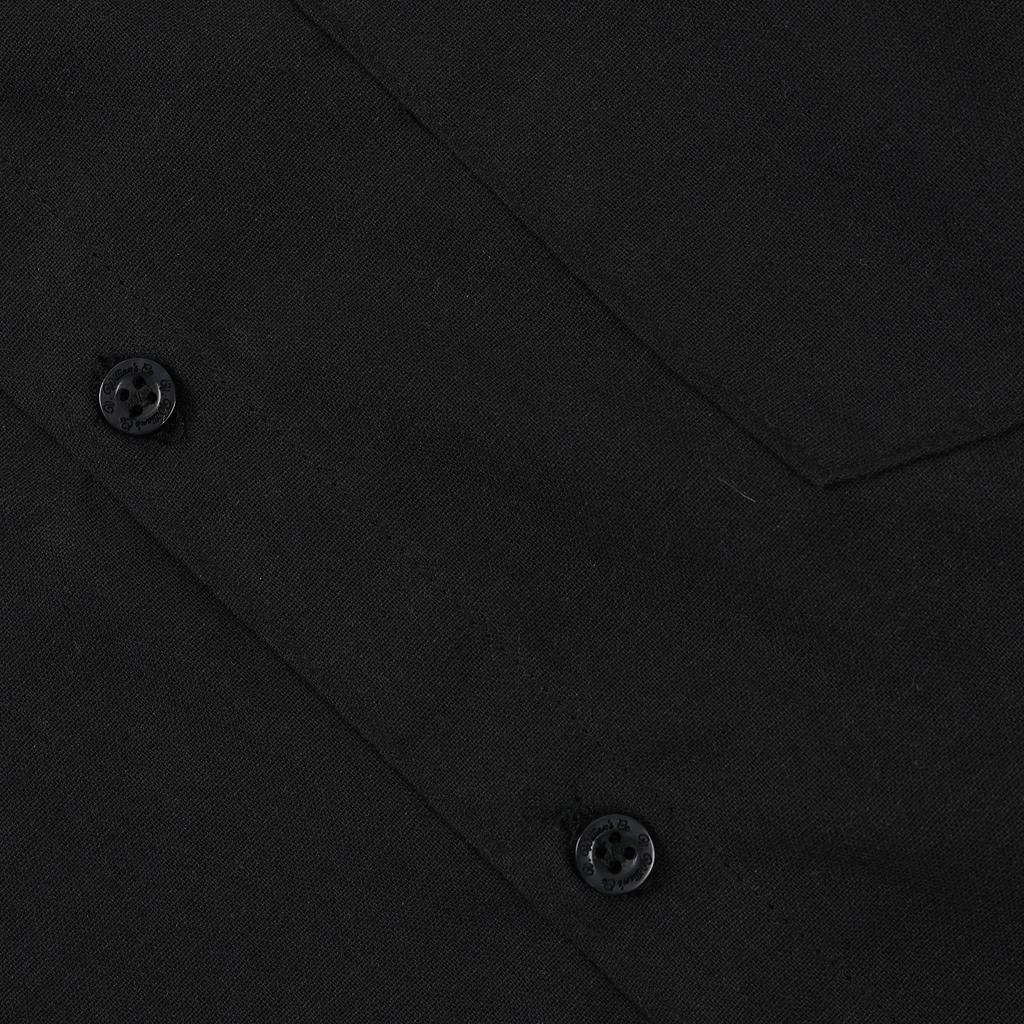 V. William's Cotton Linen Longsleeve Polo